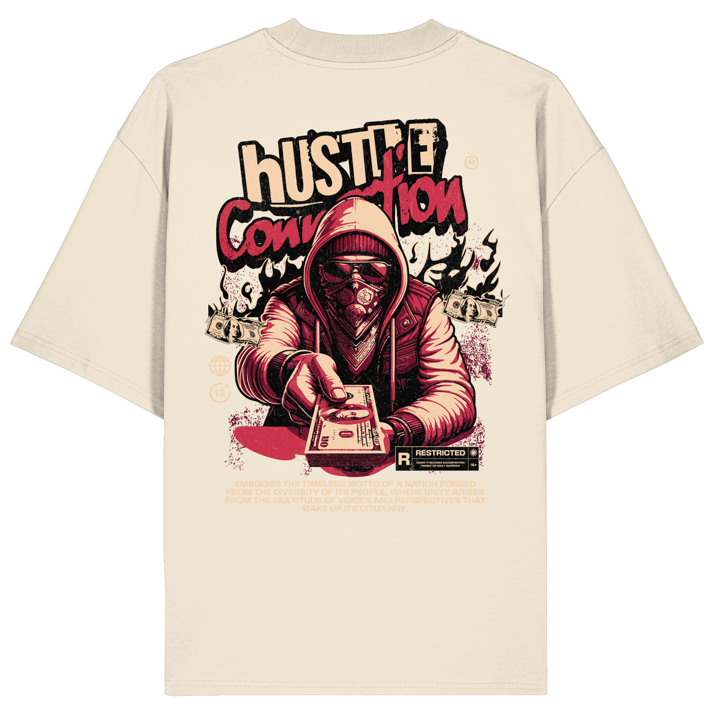 Money - Premium 200g/m² Oversize T-Shirt