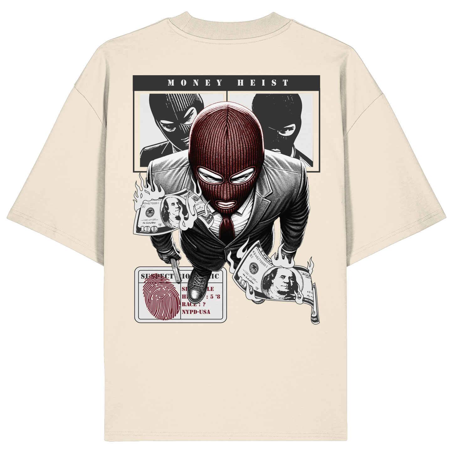 Money - Premium 200g/m² Oversize T-Shirt