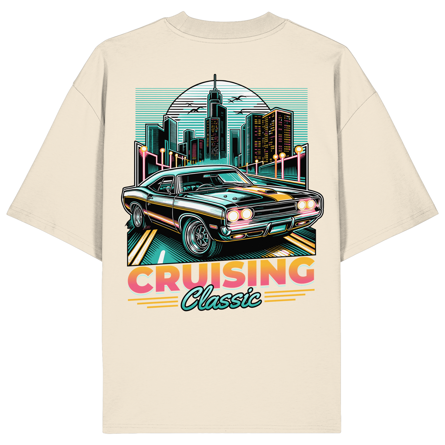 Car - Premium 200g/m² Oversize T-Shirt