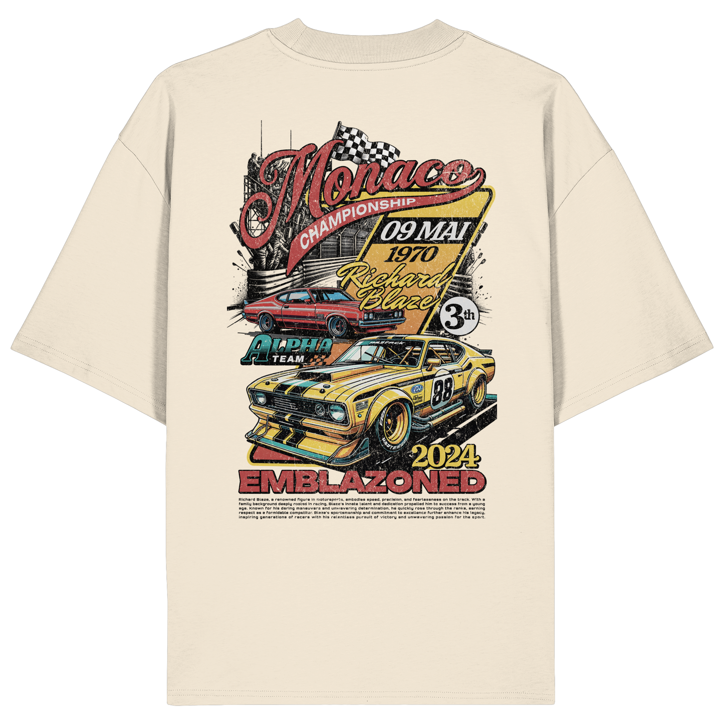 Car - Premium 200g/m² Oversize T-Shirt