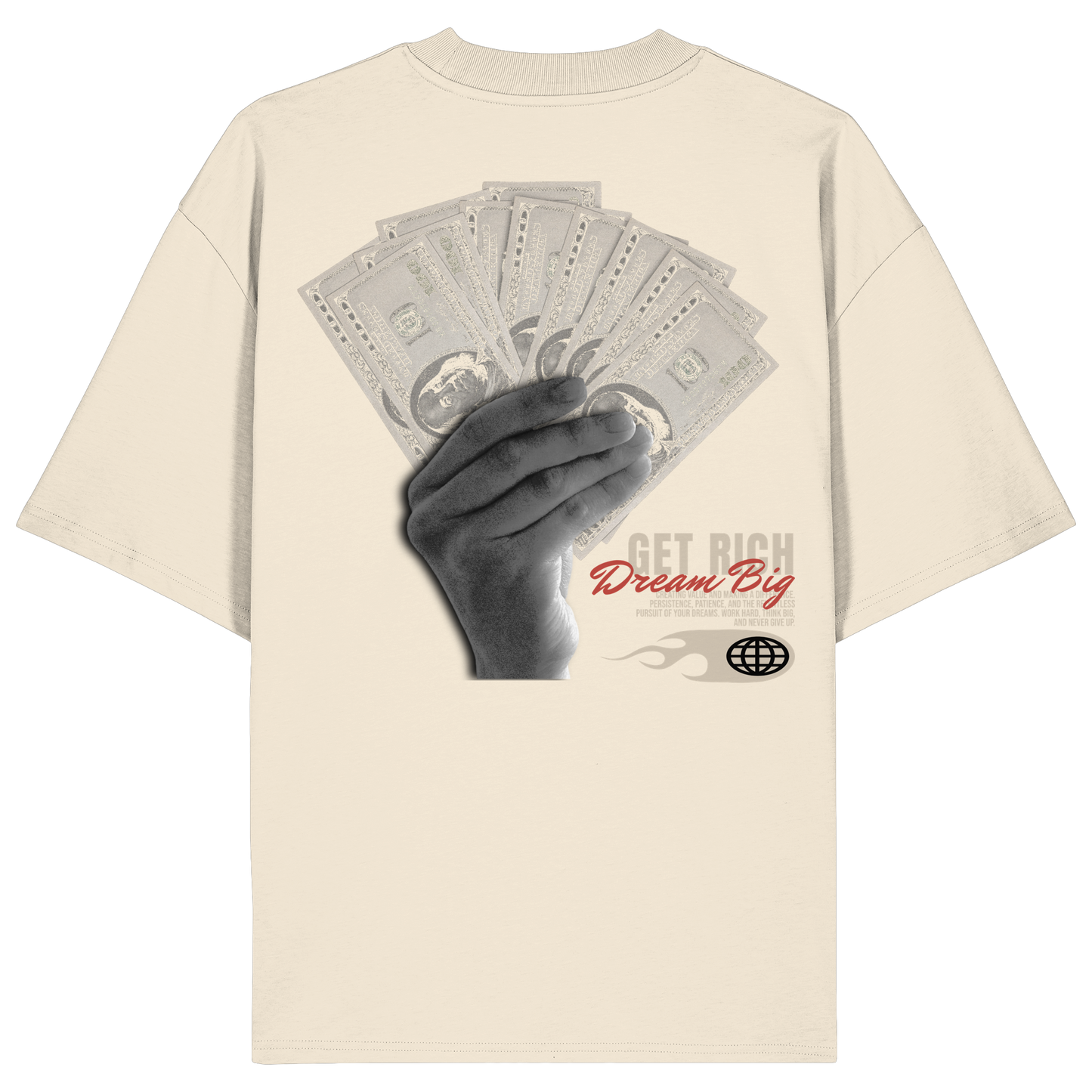 Money - Premium 200g/m² Oversize T-Shirt