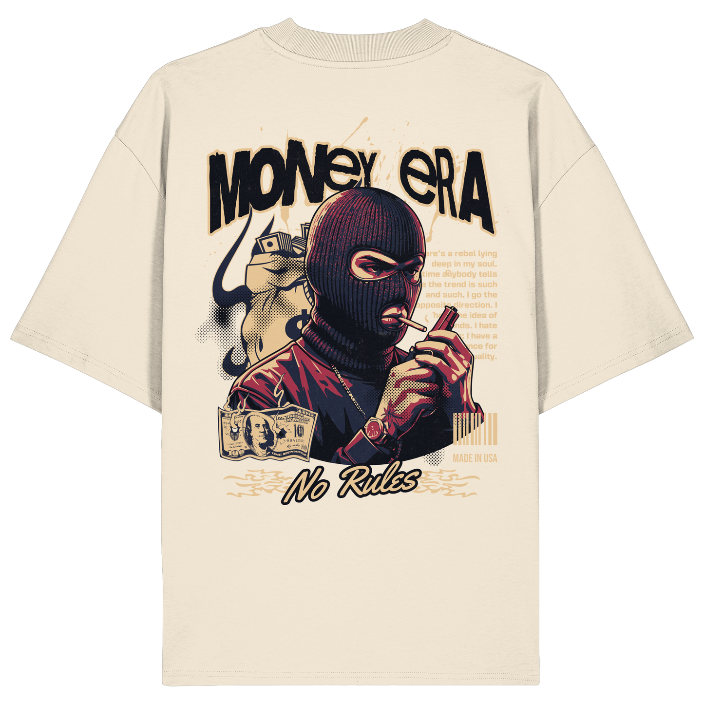 Money - Premium 200g/m² Oversize T-Shirt