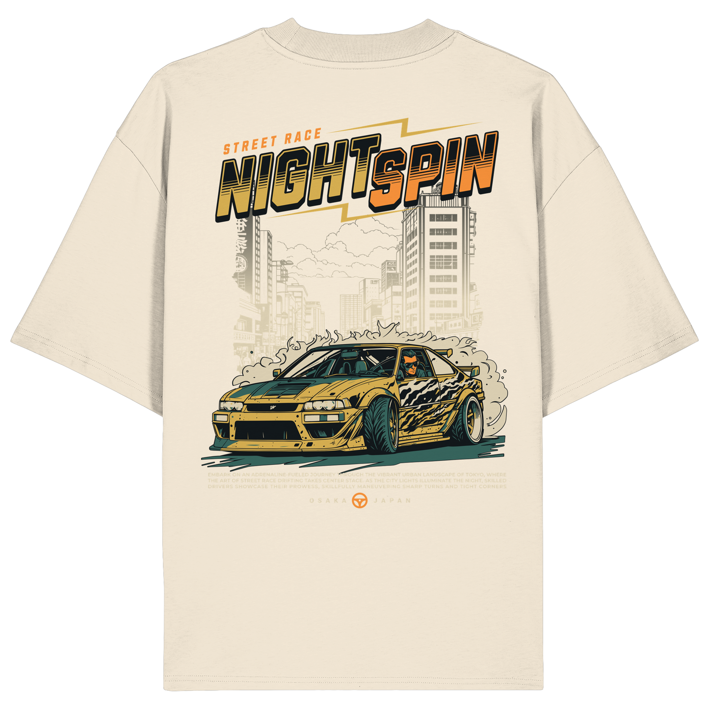 Car - Premium 200g/m² Oversize T-Shirt