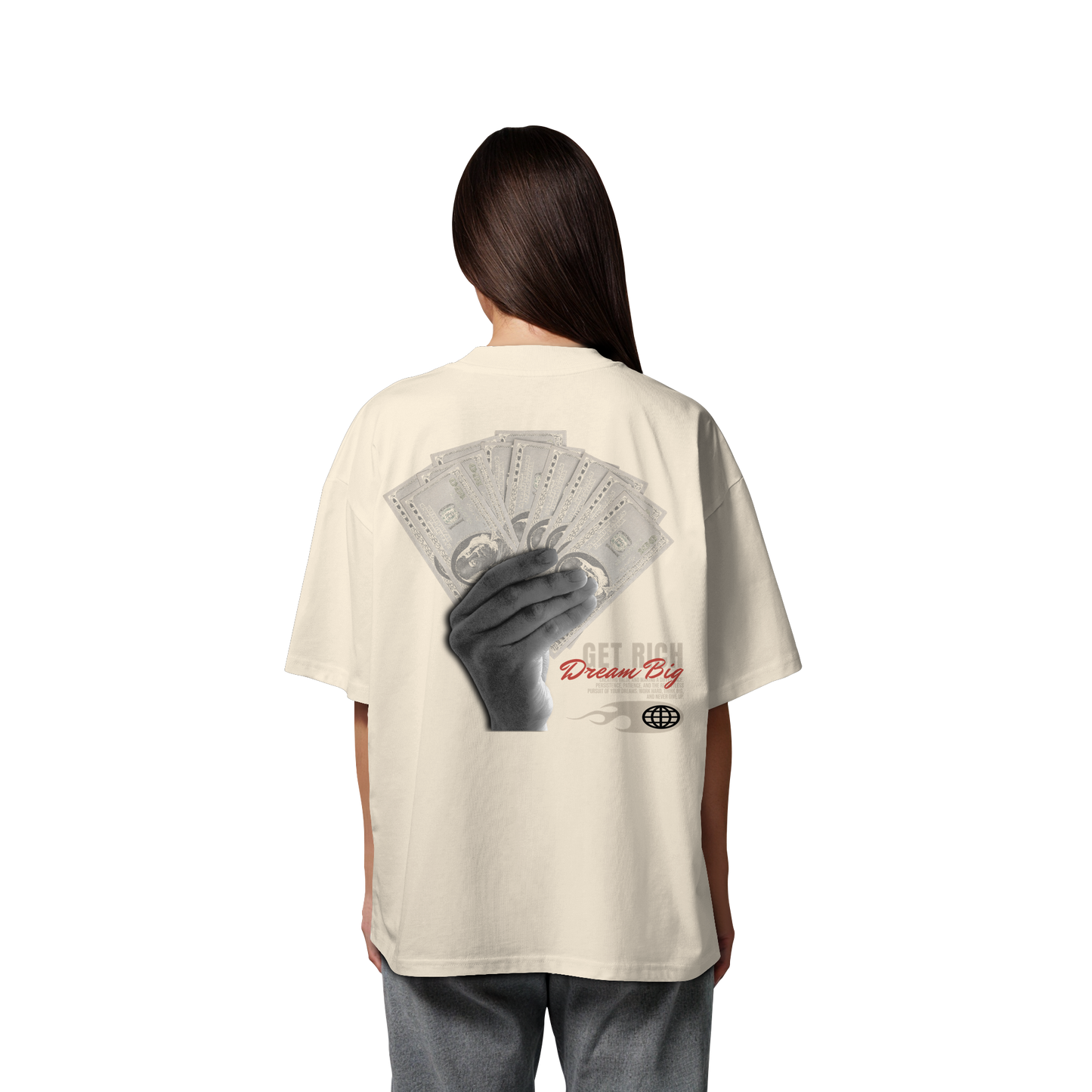 Money - Premium 200g/m² Oversize T-Shirt