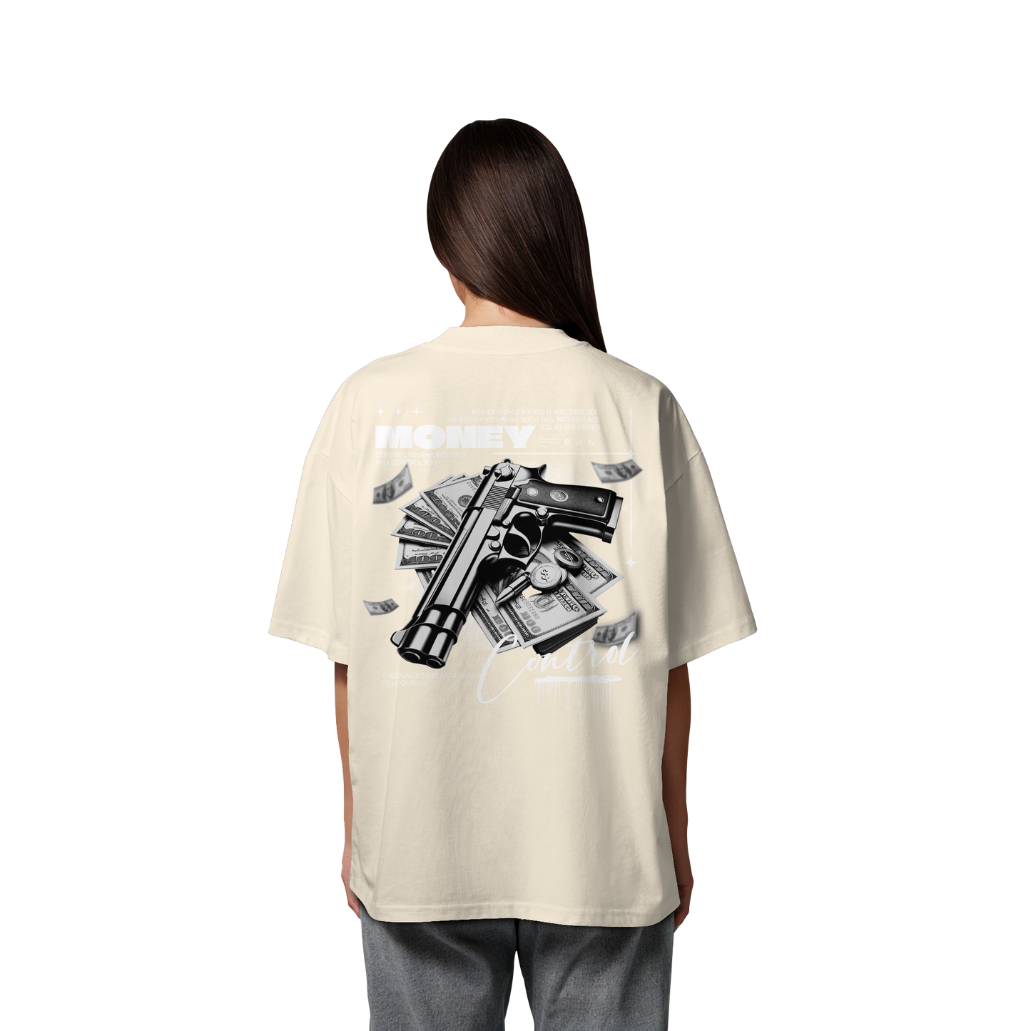Money - Premium 200g/m² Oversize T-Shirt