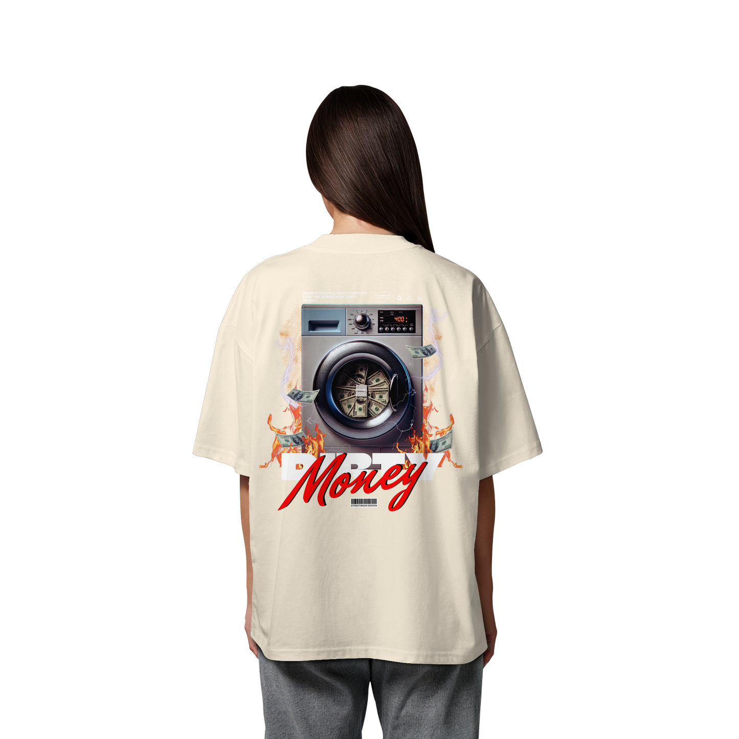 Money - Premium 200g/m² Oversize T-Shirt