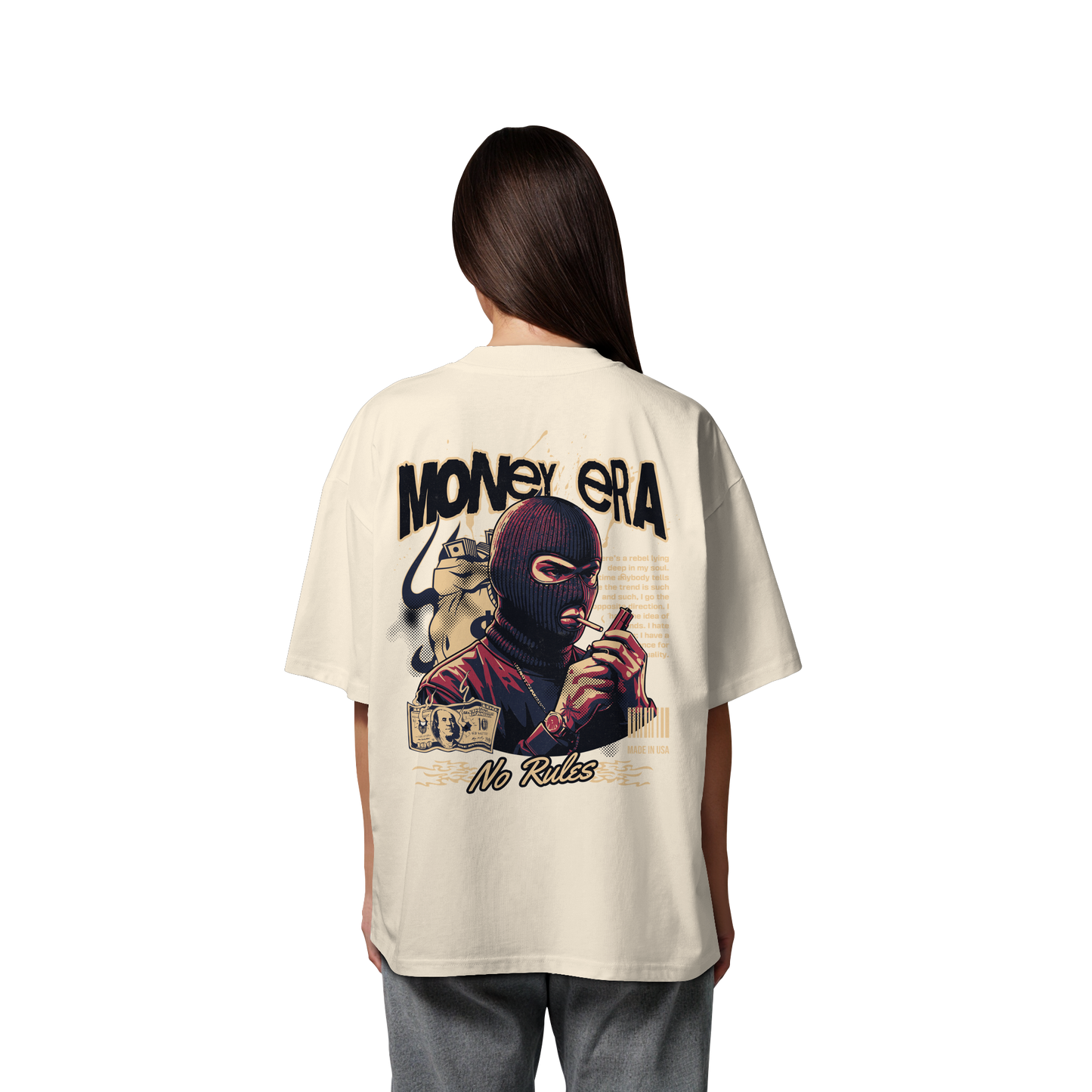 Money - Premium 200g/m² Oversize T-Shirt
