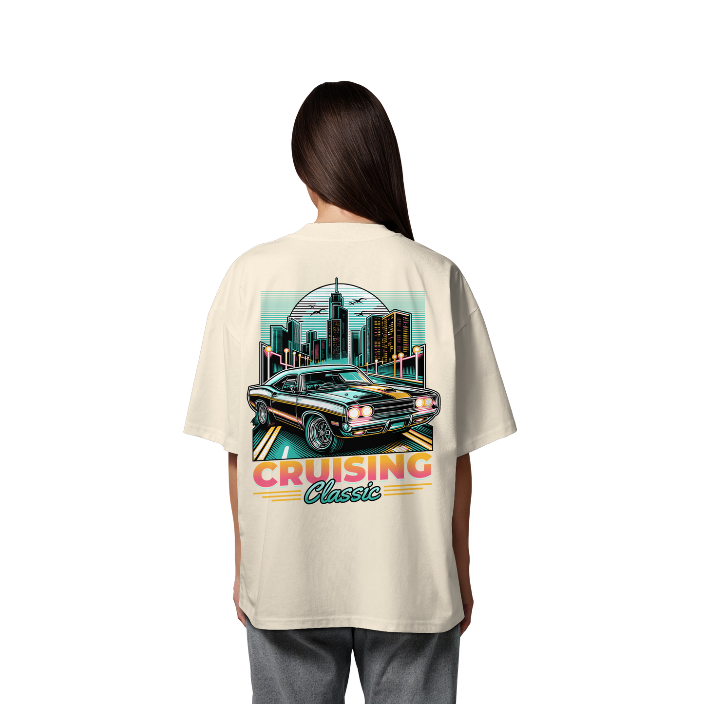 Car - Premium 200g/m² Oversize T-Shirt