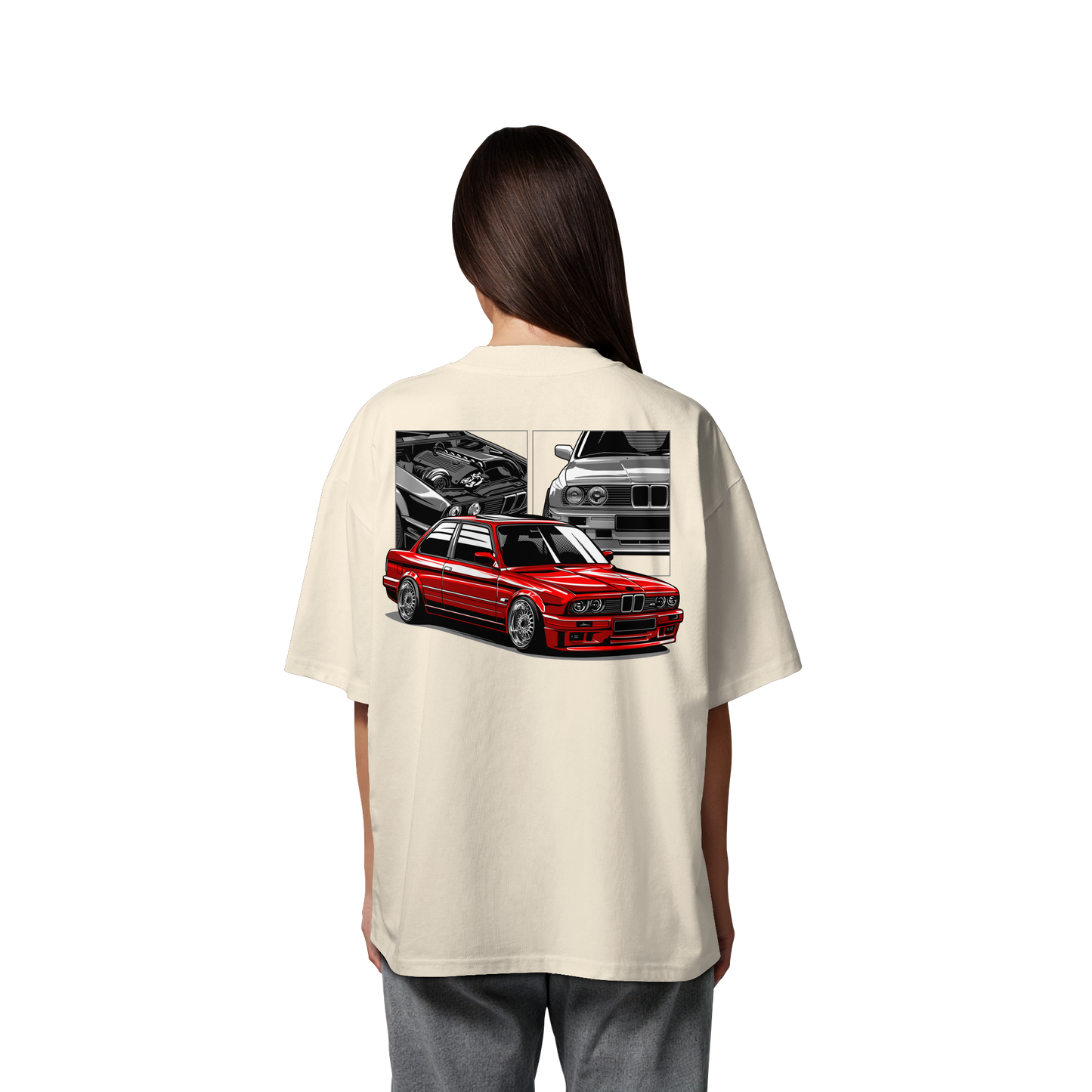 Car - Premium 200g/m² Oversize T-Shirt