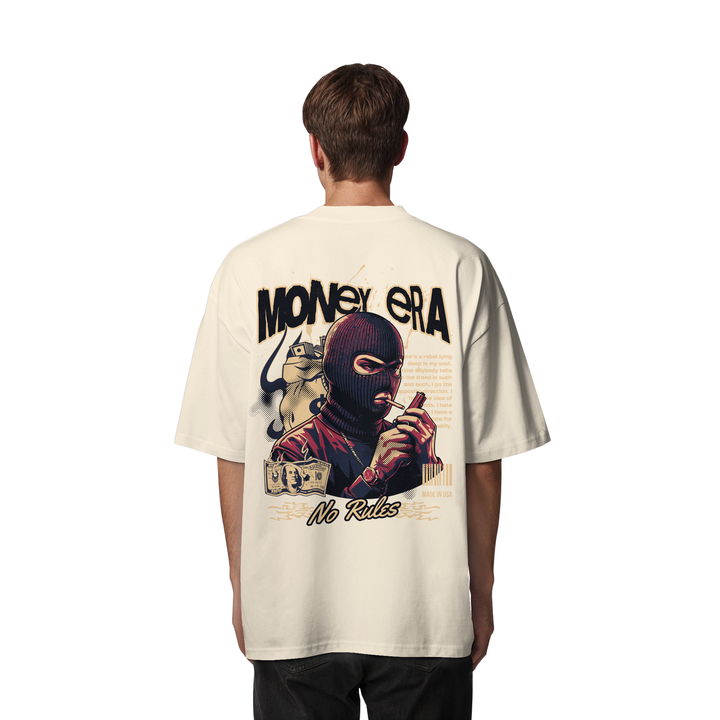 Money - Premium 200g/m² Oversize T-Shirt