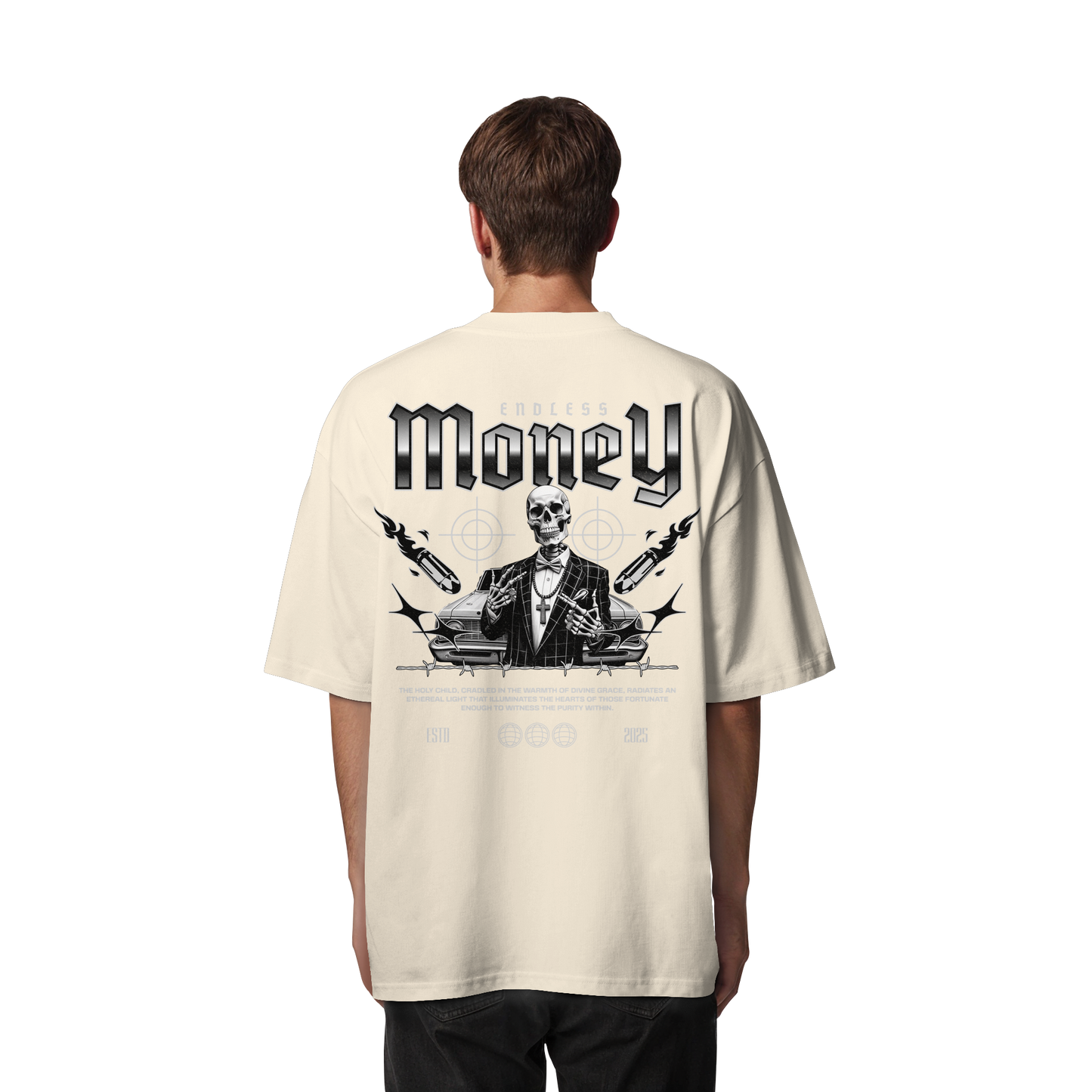 Money - Premium 200g/m² Oversize T-Shirt