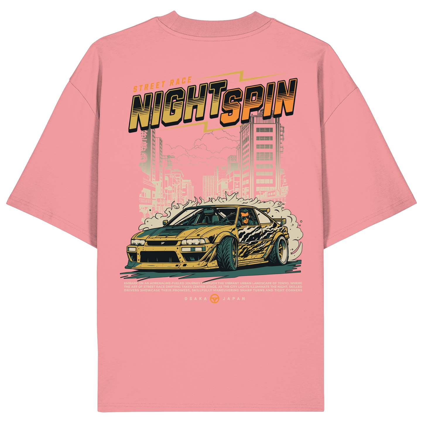 Car - Premium 200g/m² Oversize T-Shirt