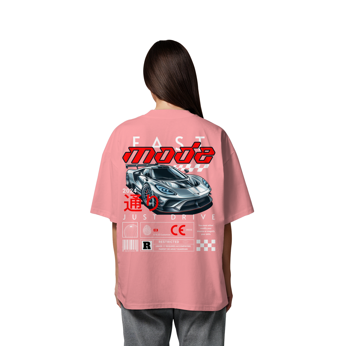 Car - Premium 200g/m² Oversize T-Shirt