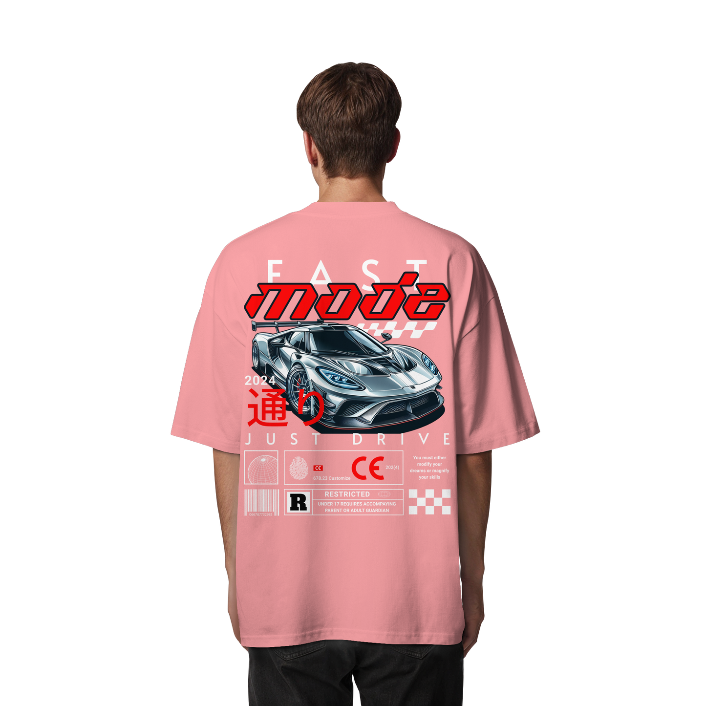 Car - Premium 200g/m² Oversize T-Shirt