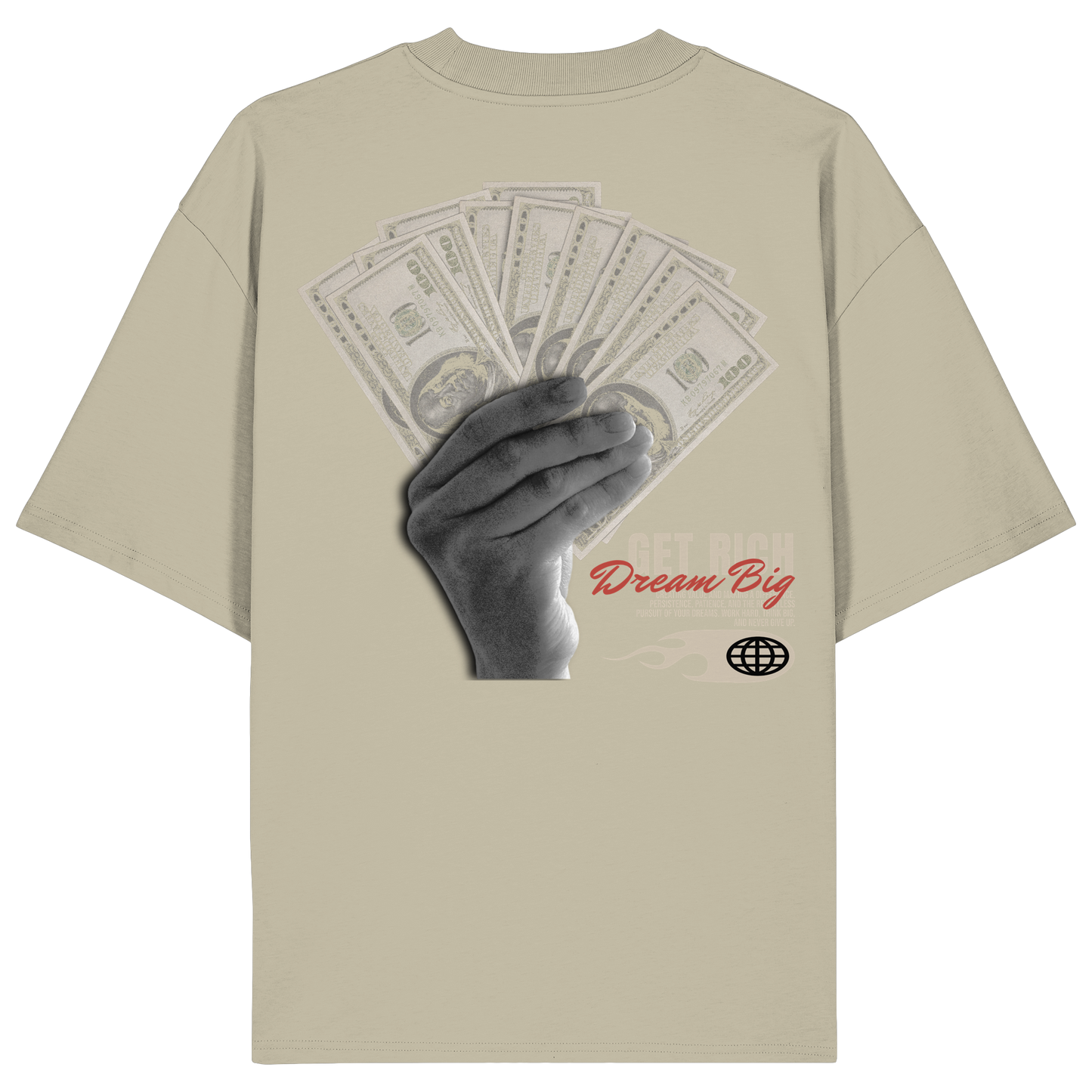 Money - Premium 200g/m² Oversize T-Shirt