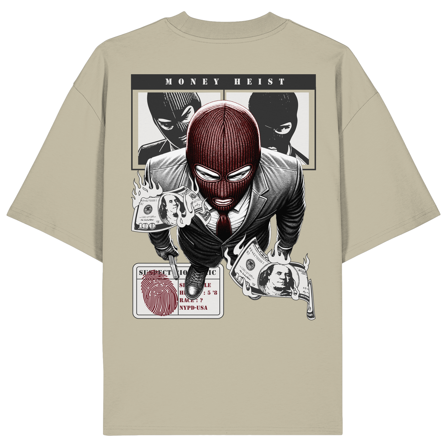 Money - Premium 200g/m² Oversize T-Shirt