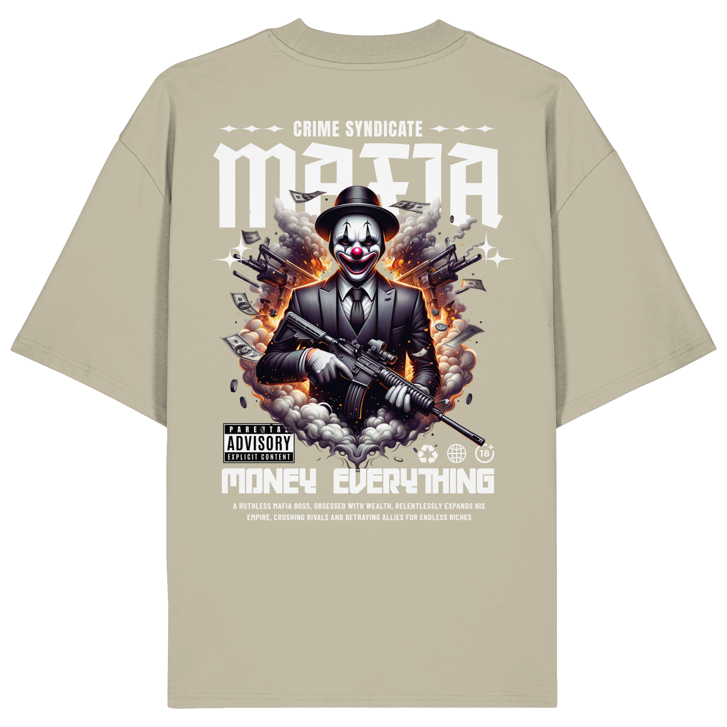 Money - Premium 200g/m² Oversize T-Shirt