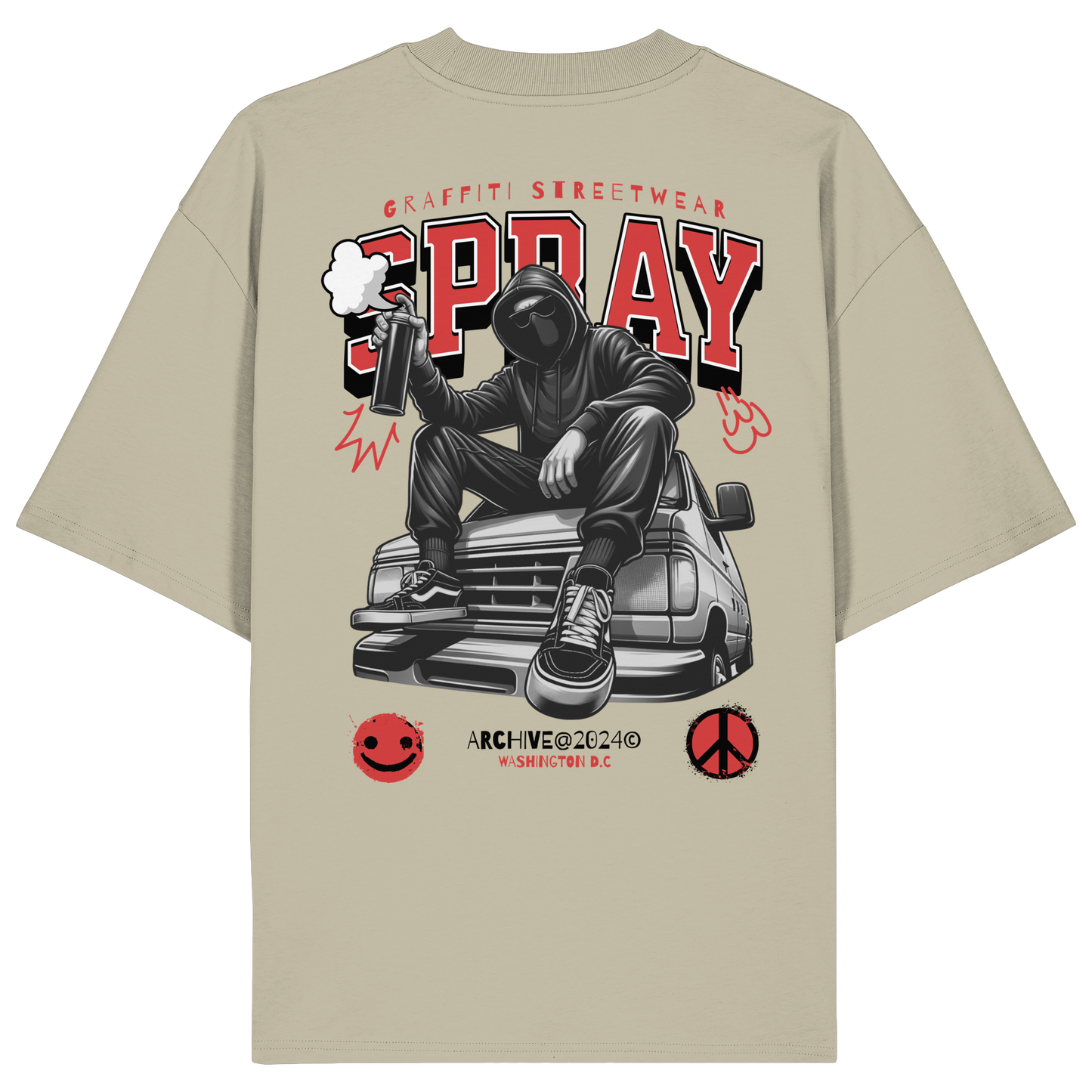 Streetwear - Premium 200g/m² Oversize T-Shirt