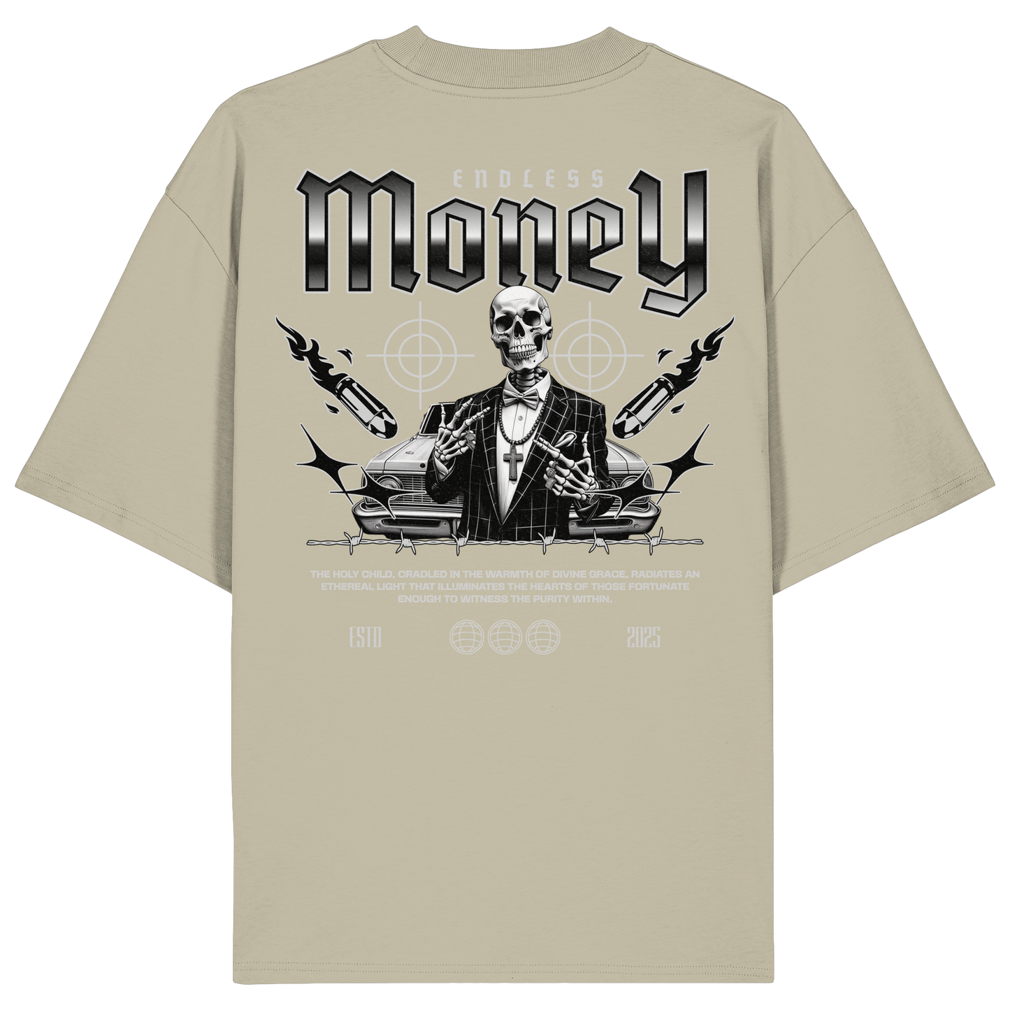 Money - Premium 200g/m² Oversize T-Shirt