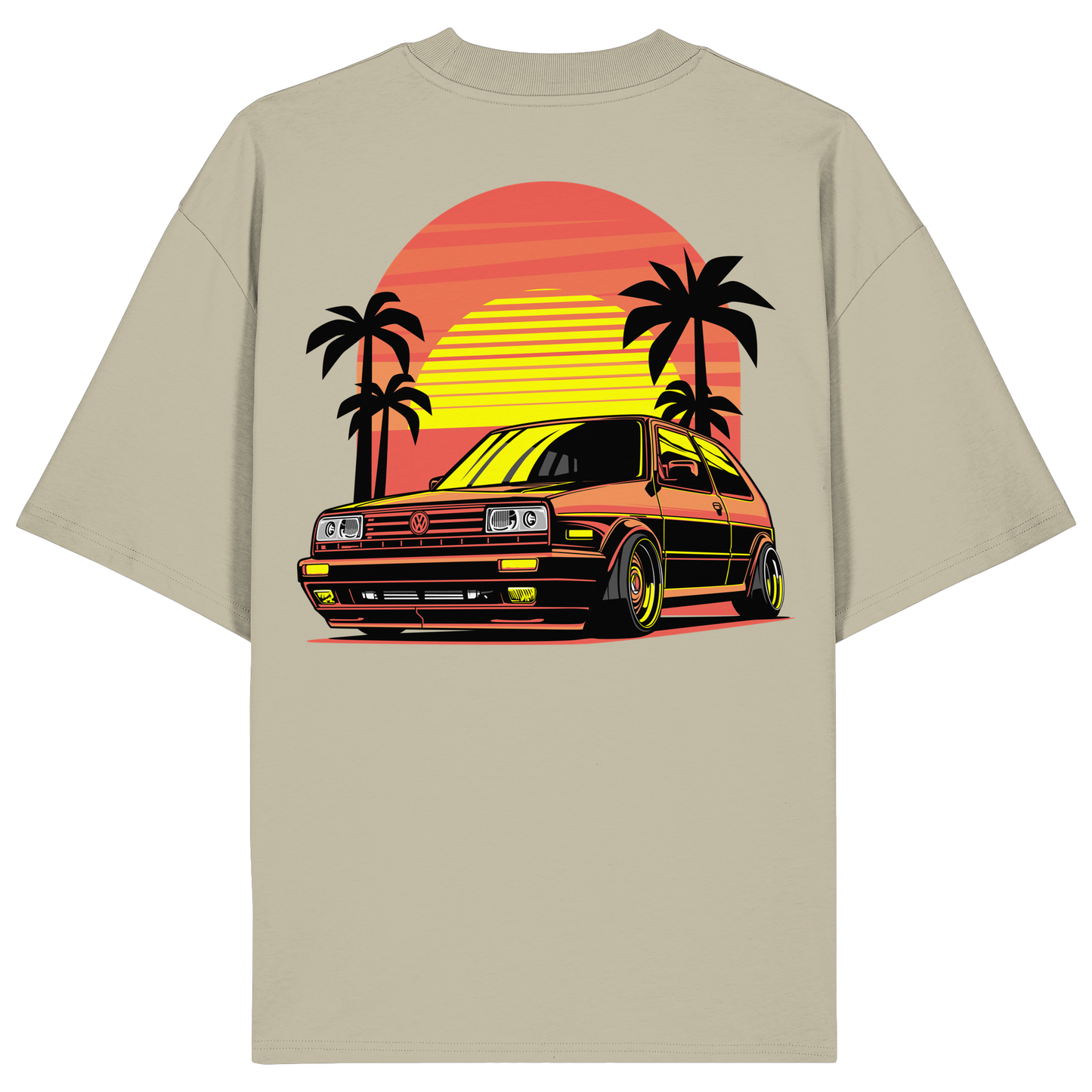 Car - Premium 200g/m² Oversize T-Shirt