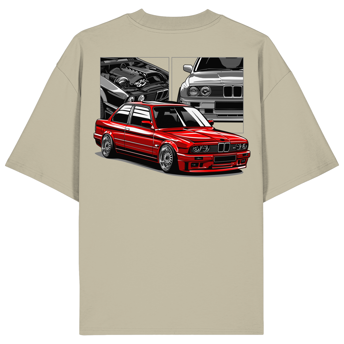 Car - Premium 200g/m² Oversize T-Shirt