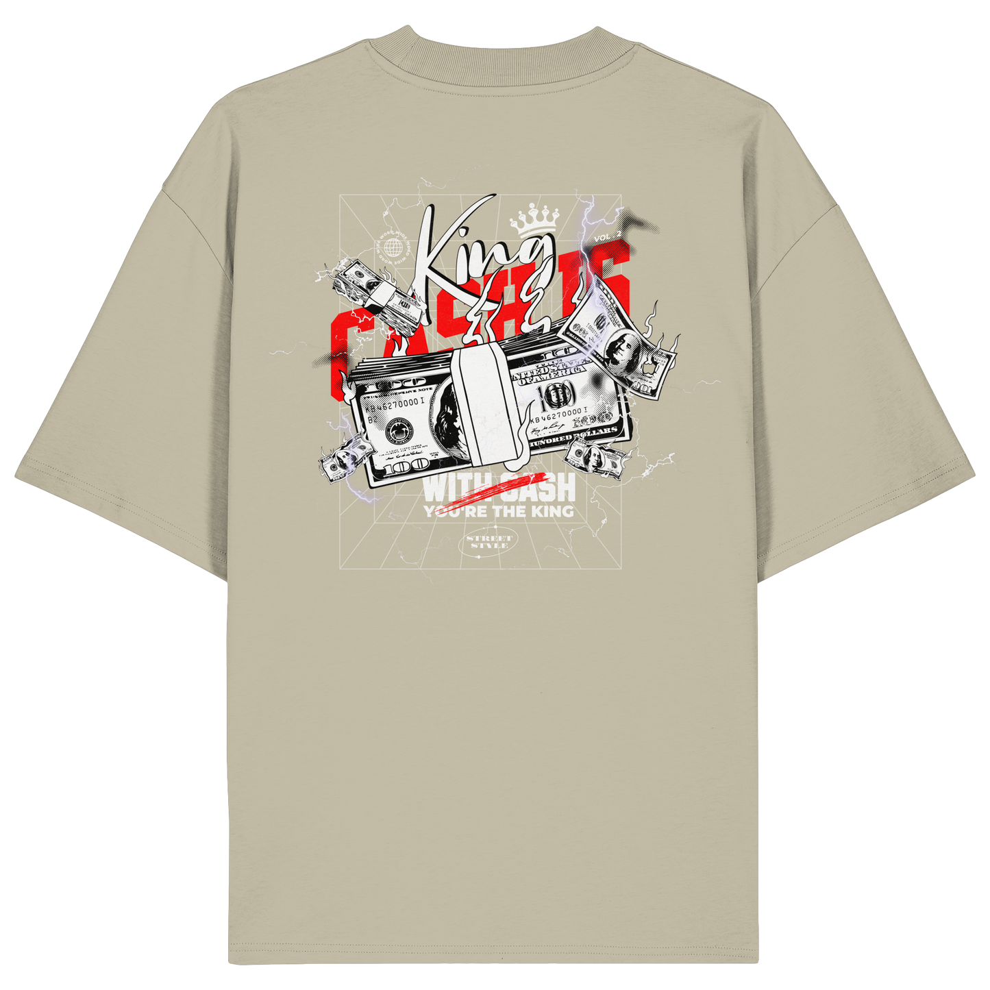 Money - Premium 200g/m² Oversize T-Shirt