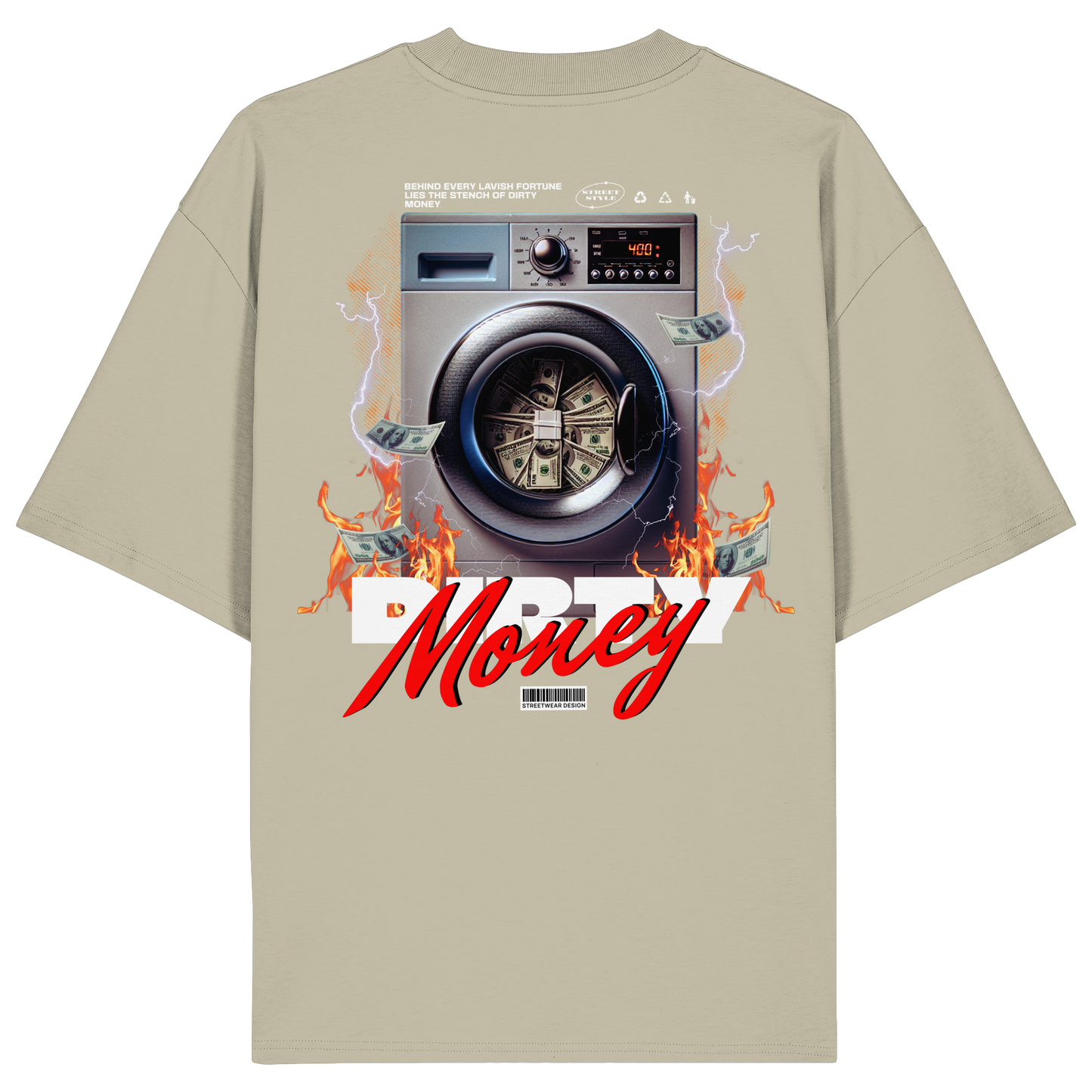 Money - Premium 200g/m² Oversize T-Shirt