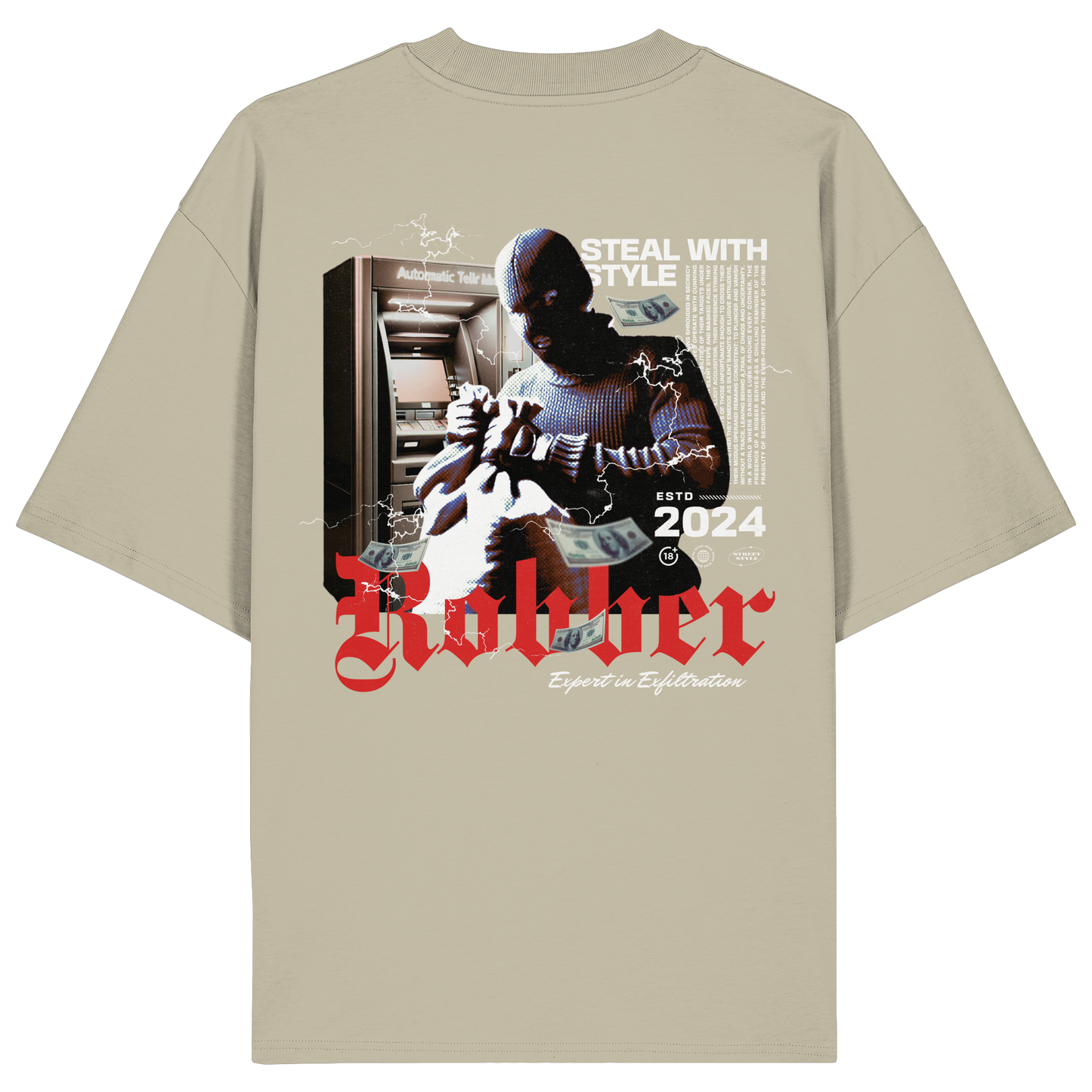 Money - Premium 200g/m² Oversize T-Shirt