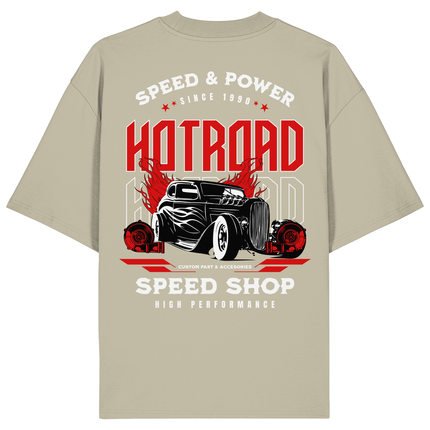 Car - Premium 200g/m² Oversize T-Shirt