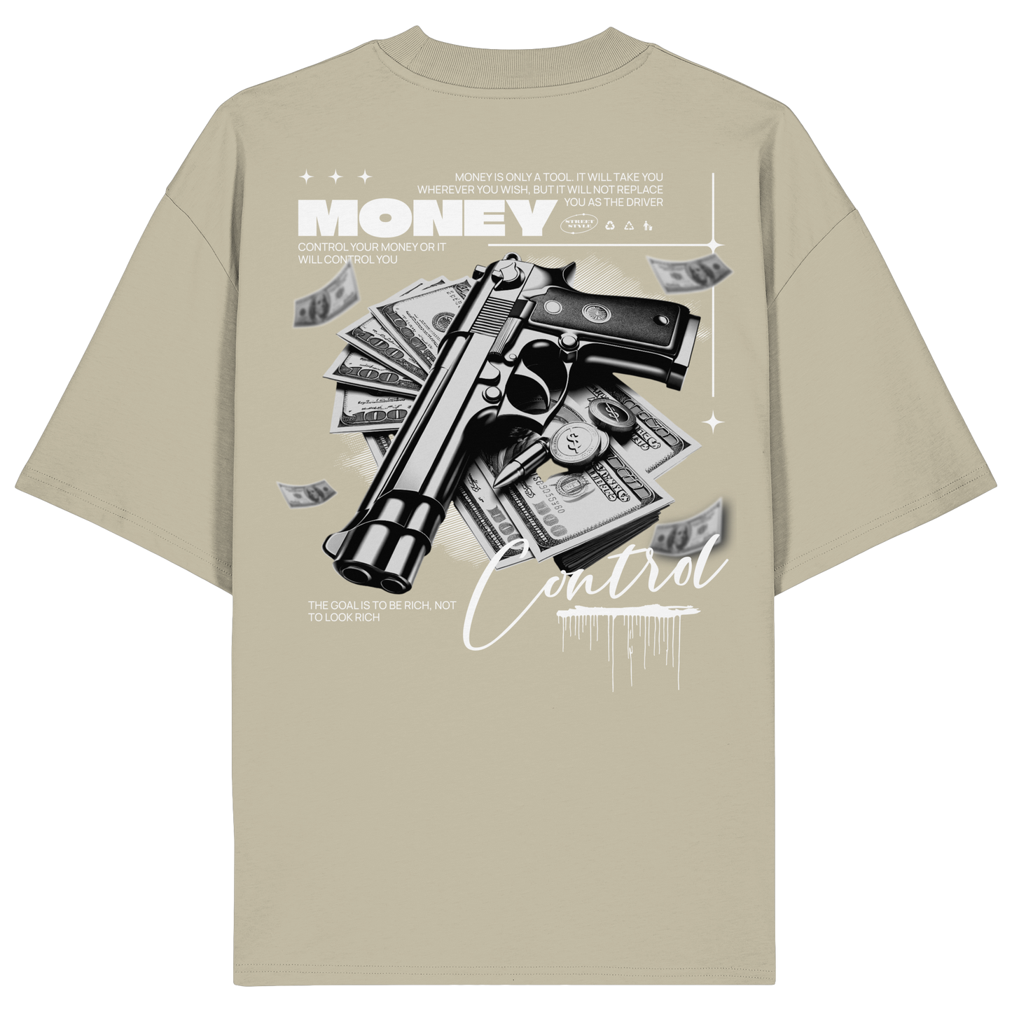 Money - Premium 200g/m² Oversize T-Shirt