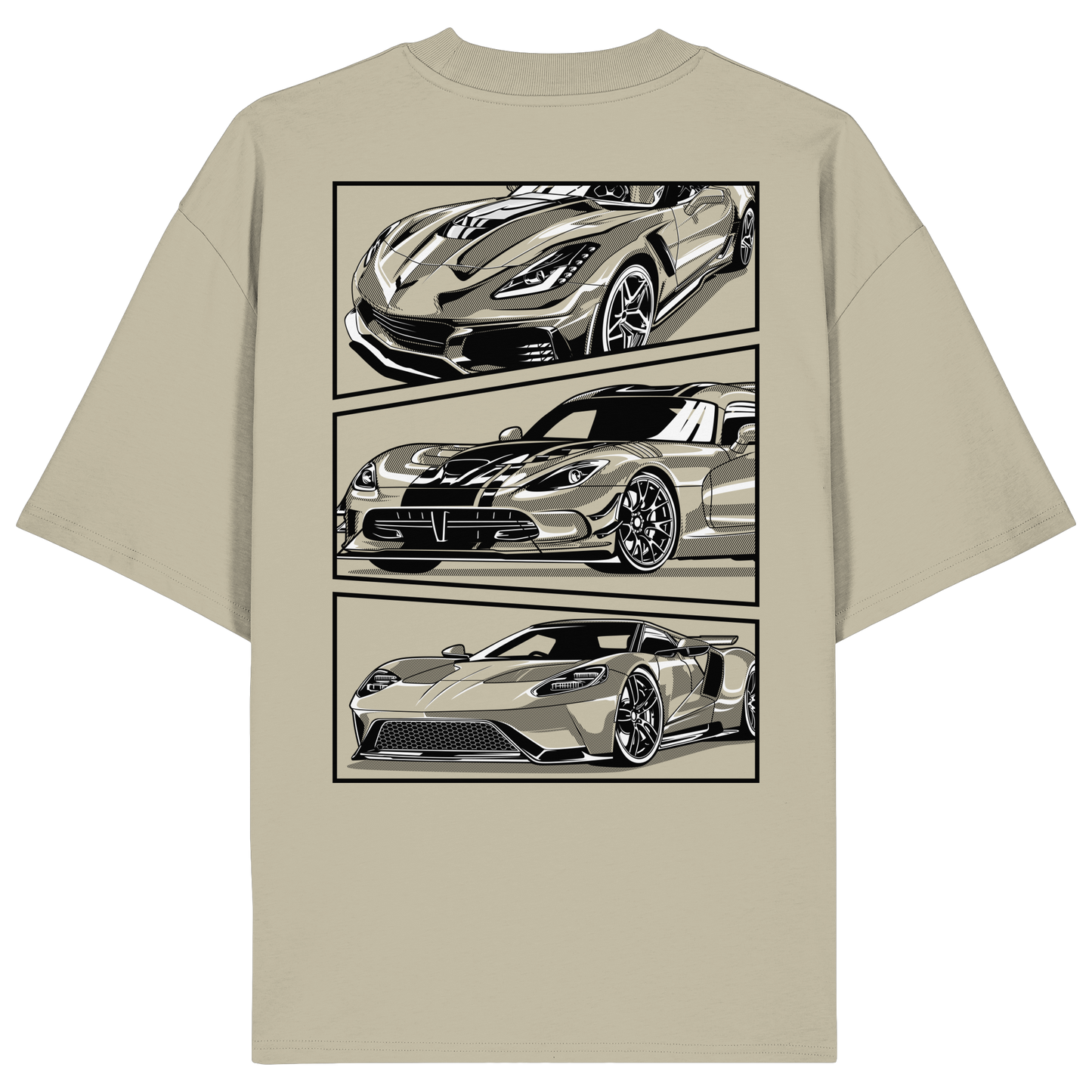 Car - Premium 200g/m² Oversize T-Shirt