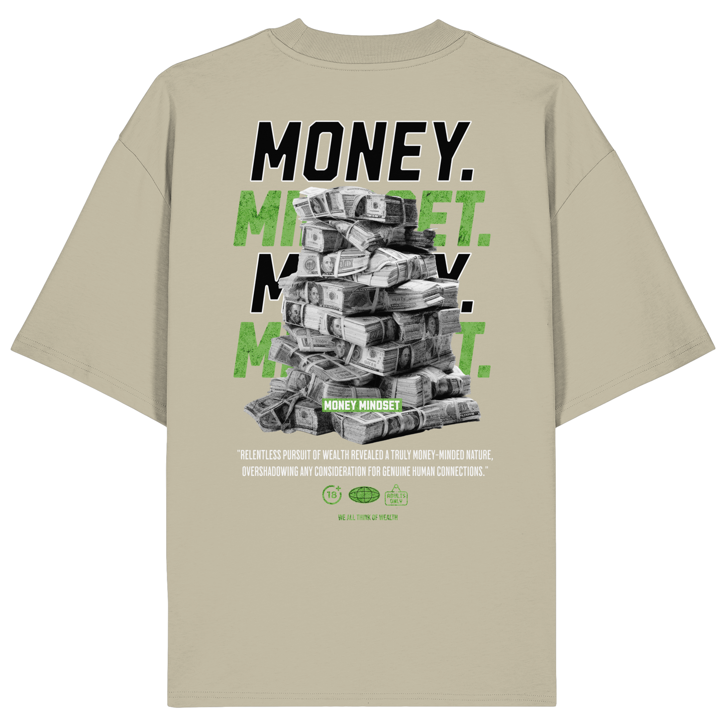 Money - Premium 200g/m² Oversize T-Shirt