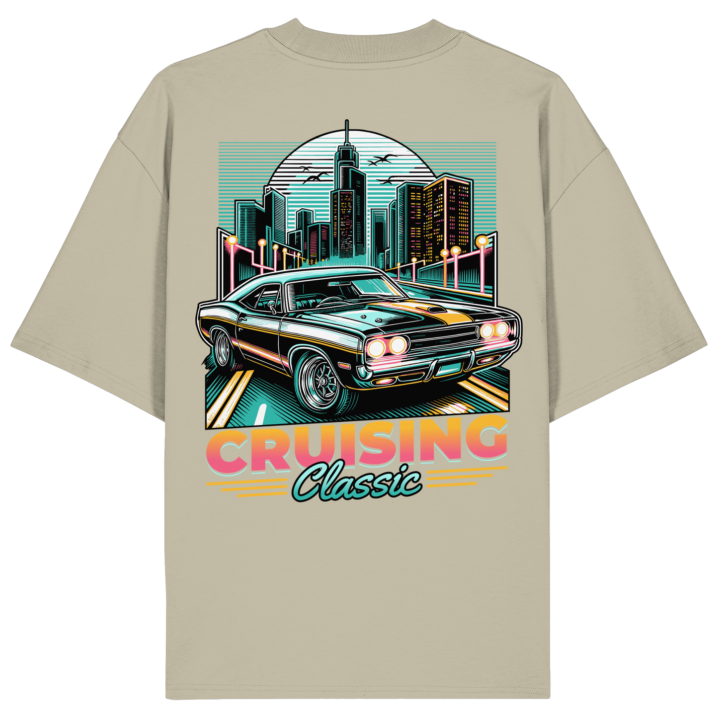 Car - Premium 200g/m² Oversize T-Shirt