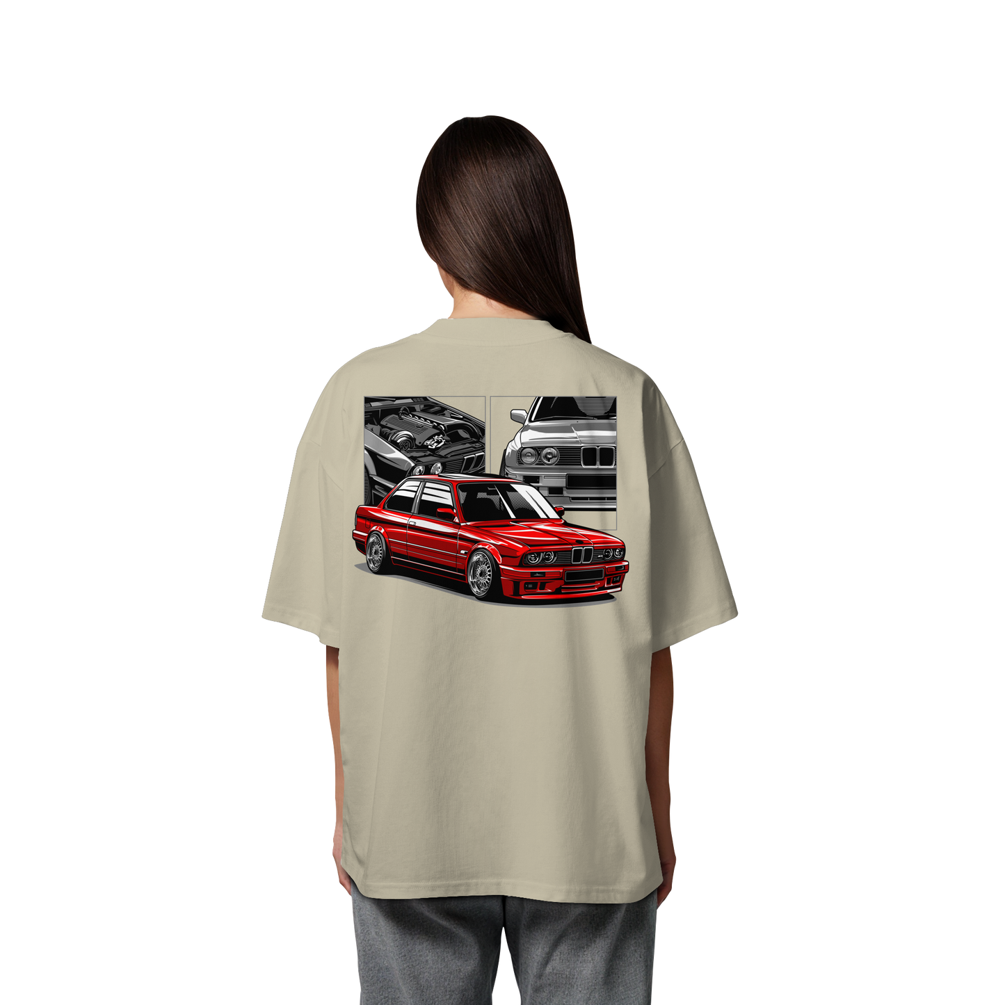 Car - Premium 200g/m² Oversize T-Shirt