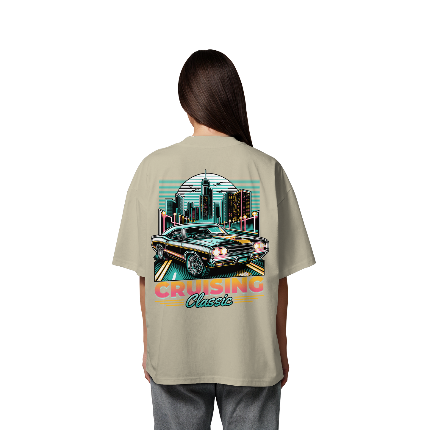 Car - Premium 200g/m² Oversize T-Shirt