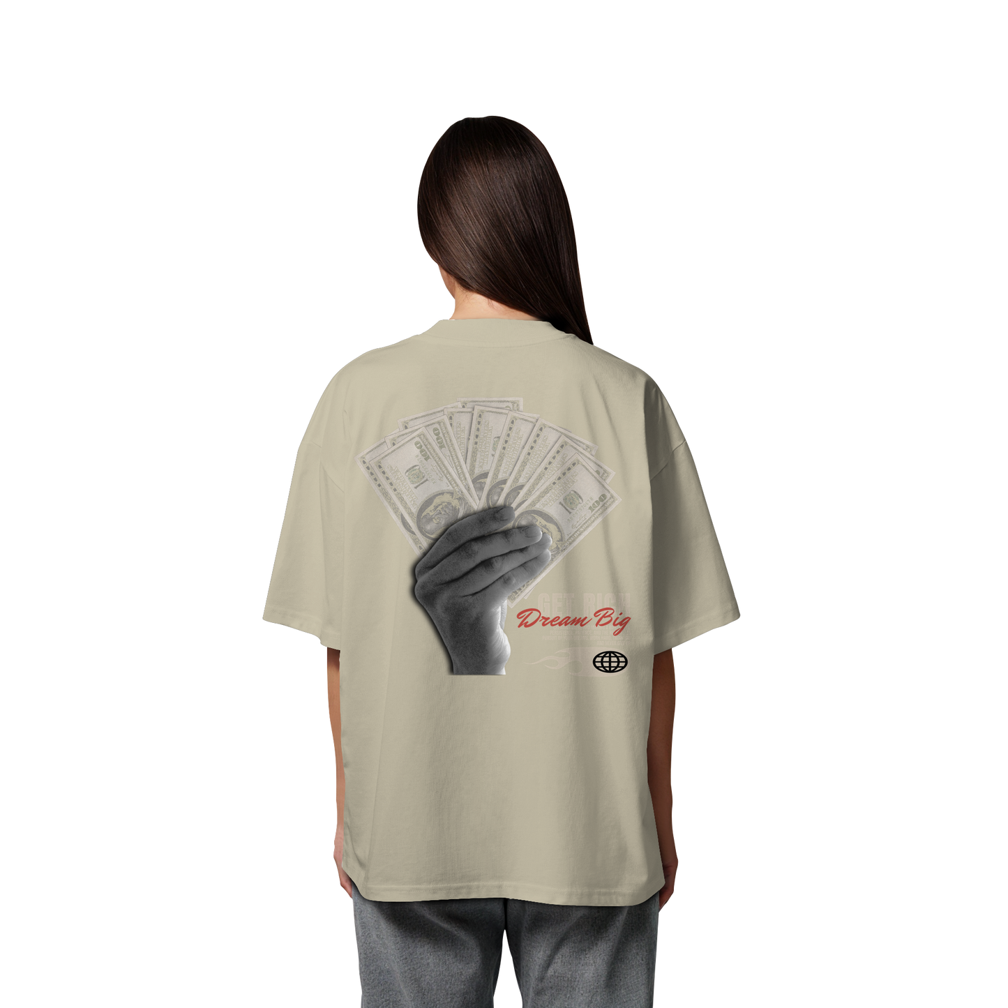 Money - Premium 200g/m² Oversize T-Shirt
