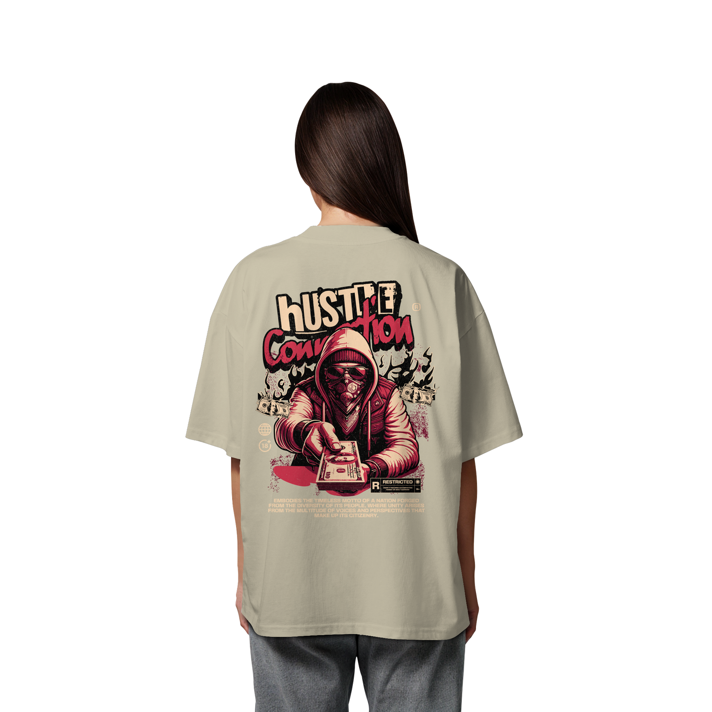 Money - Premium 200g/m² Oversize T-Shirt