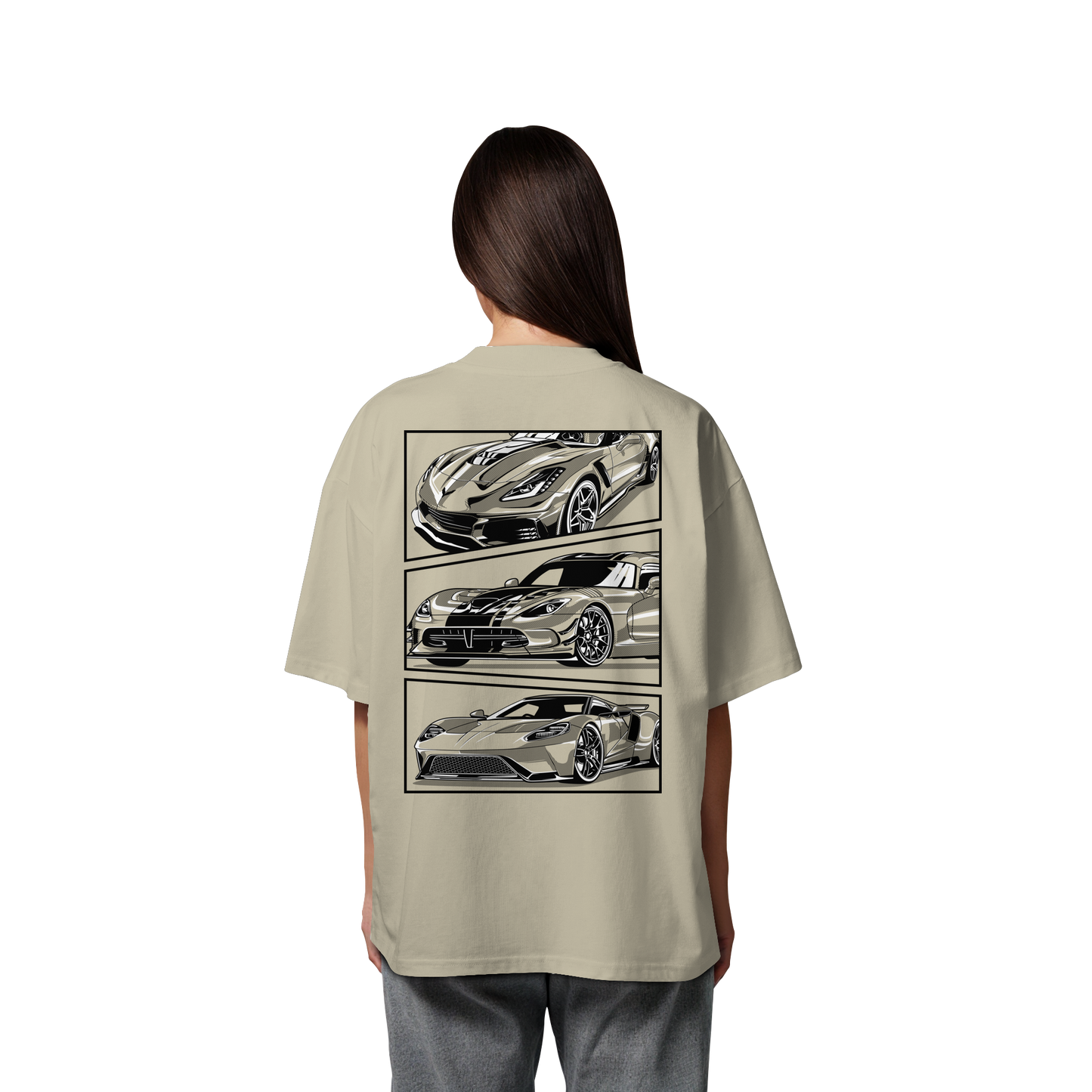Car - Premium 200g/m² Oversize T-Shirt