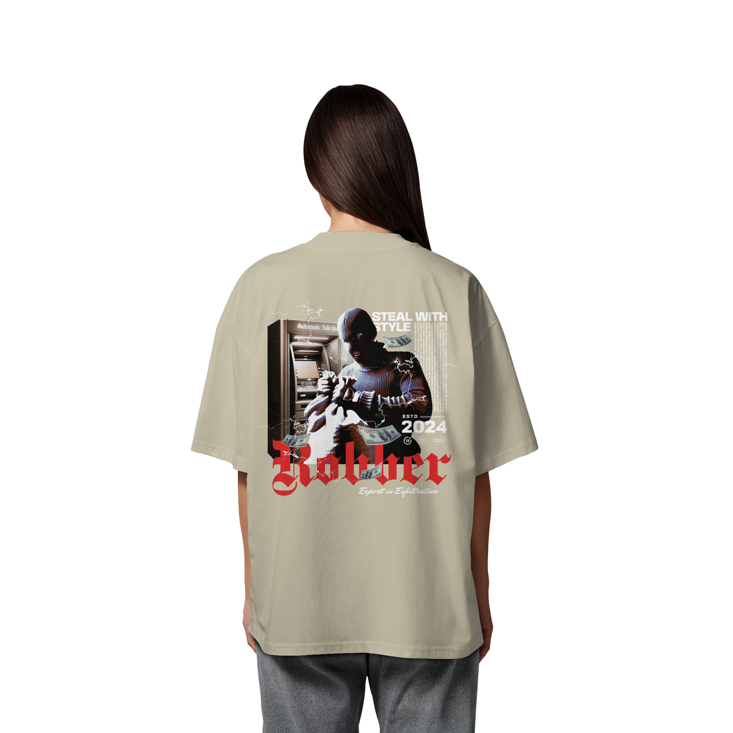 Money - Premium 200g/m² Oversize T-Shirt