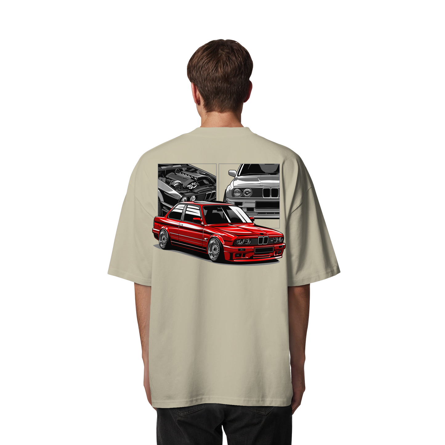 Car - Premium 200g/m² Oversize T-Shirt