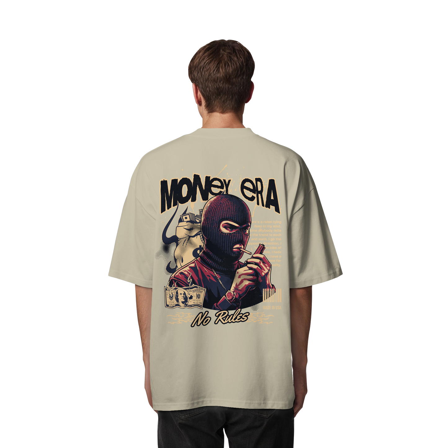 Money - Premium 200g/m² Oversize T-Shirt