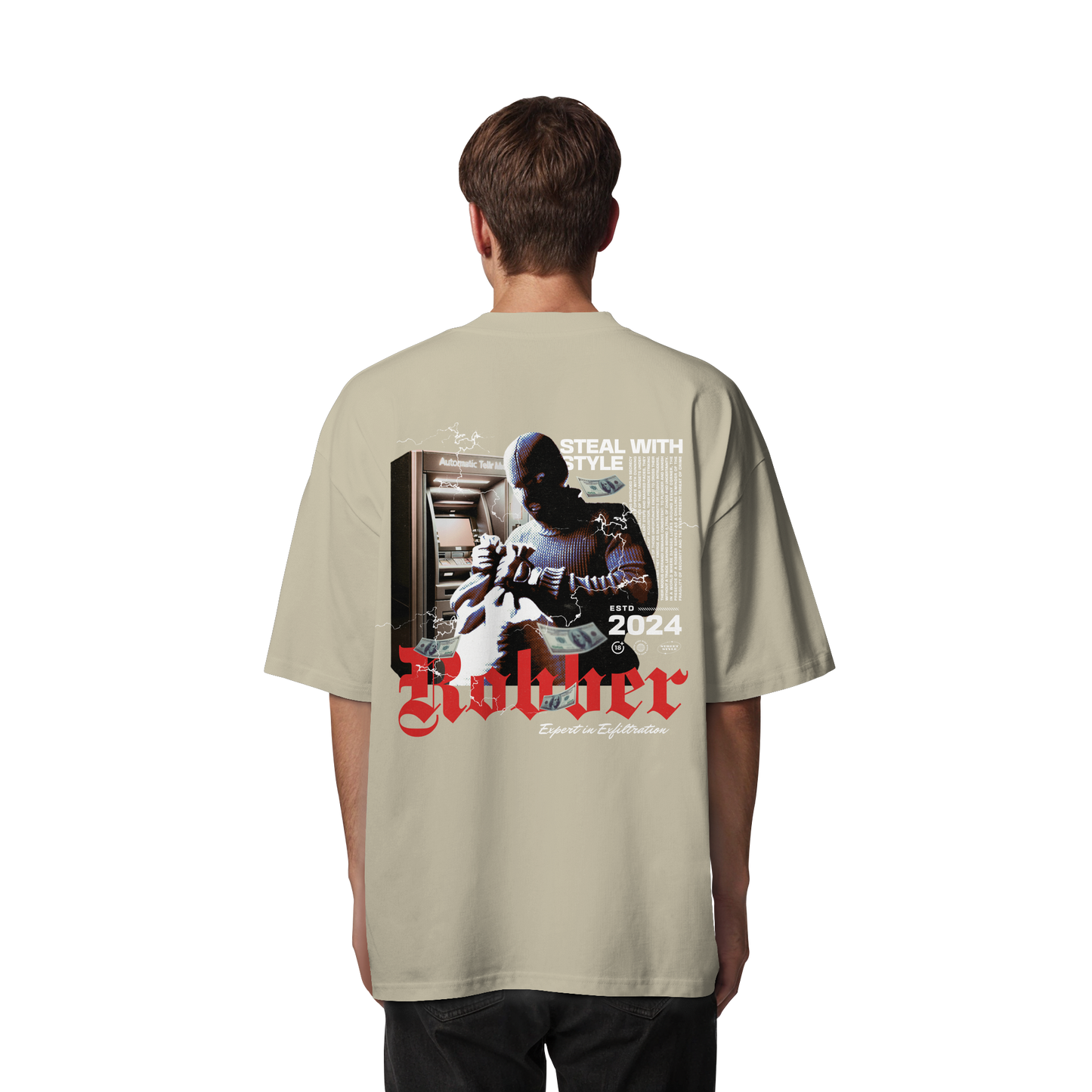 Money - Premium 200g/m² Oversize T-Shirt