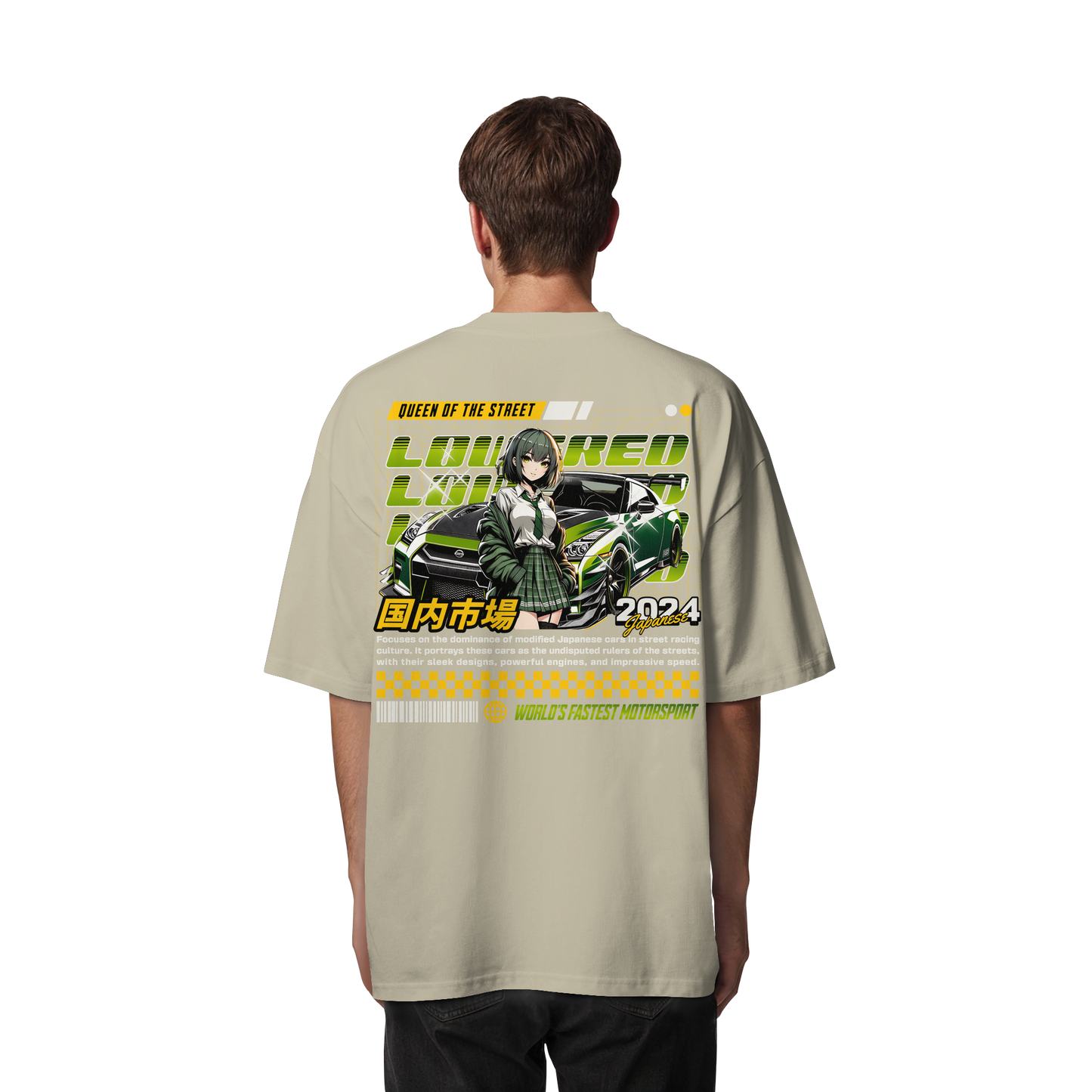 Car - Premium 200g/m² Oversize T-Shirt