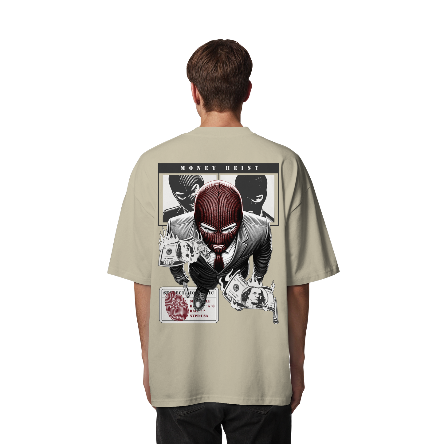 Money - Premium 200g/m² Oversize T-Shirt