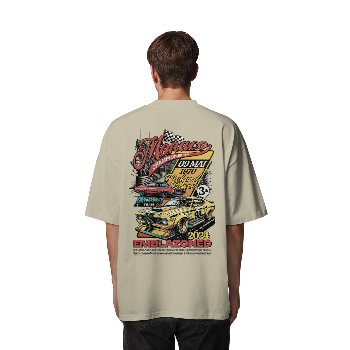 Car - Premium 200g/m² Oversize T-Shirt
