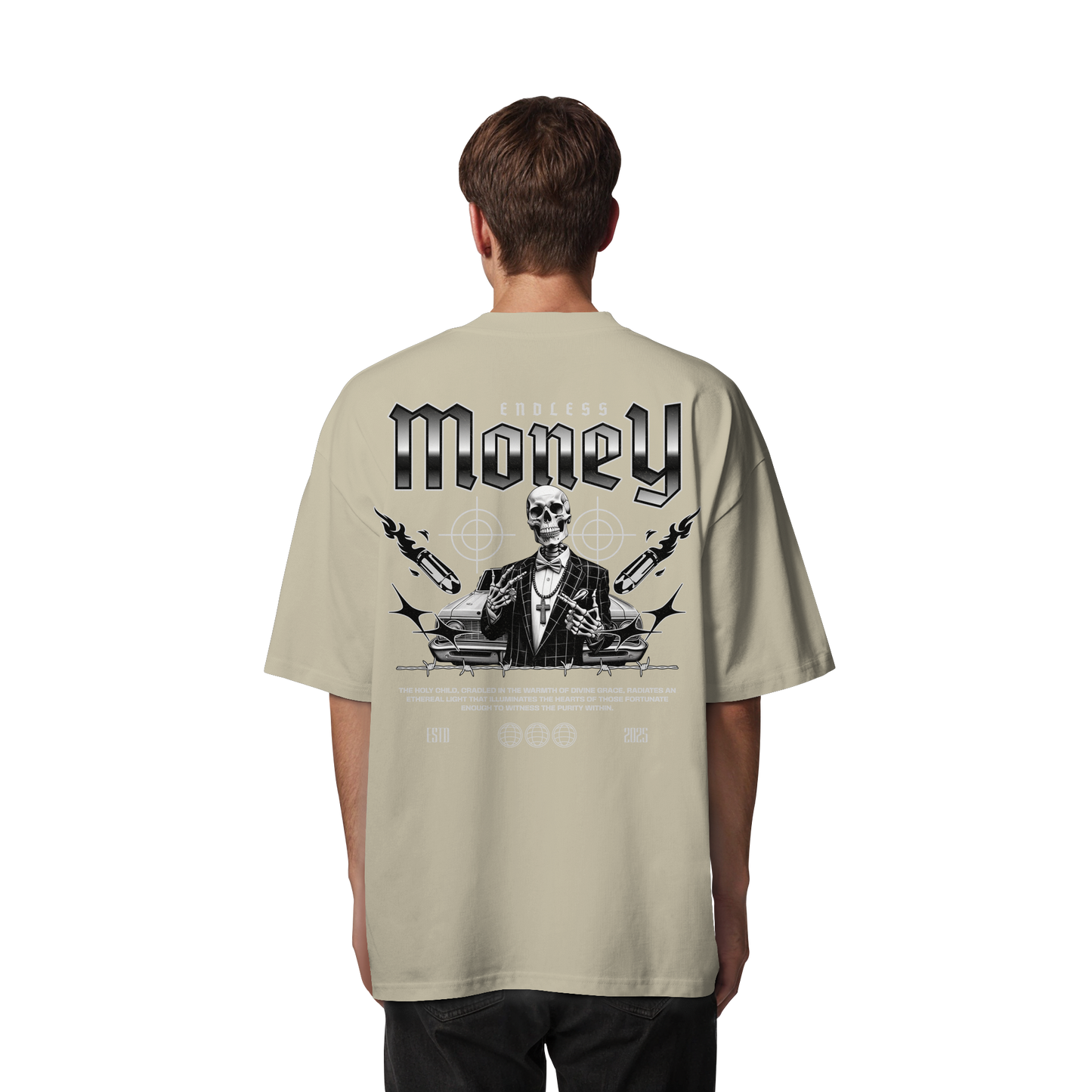 Money - Premium 200g/m² Oversize T-Shirt