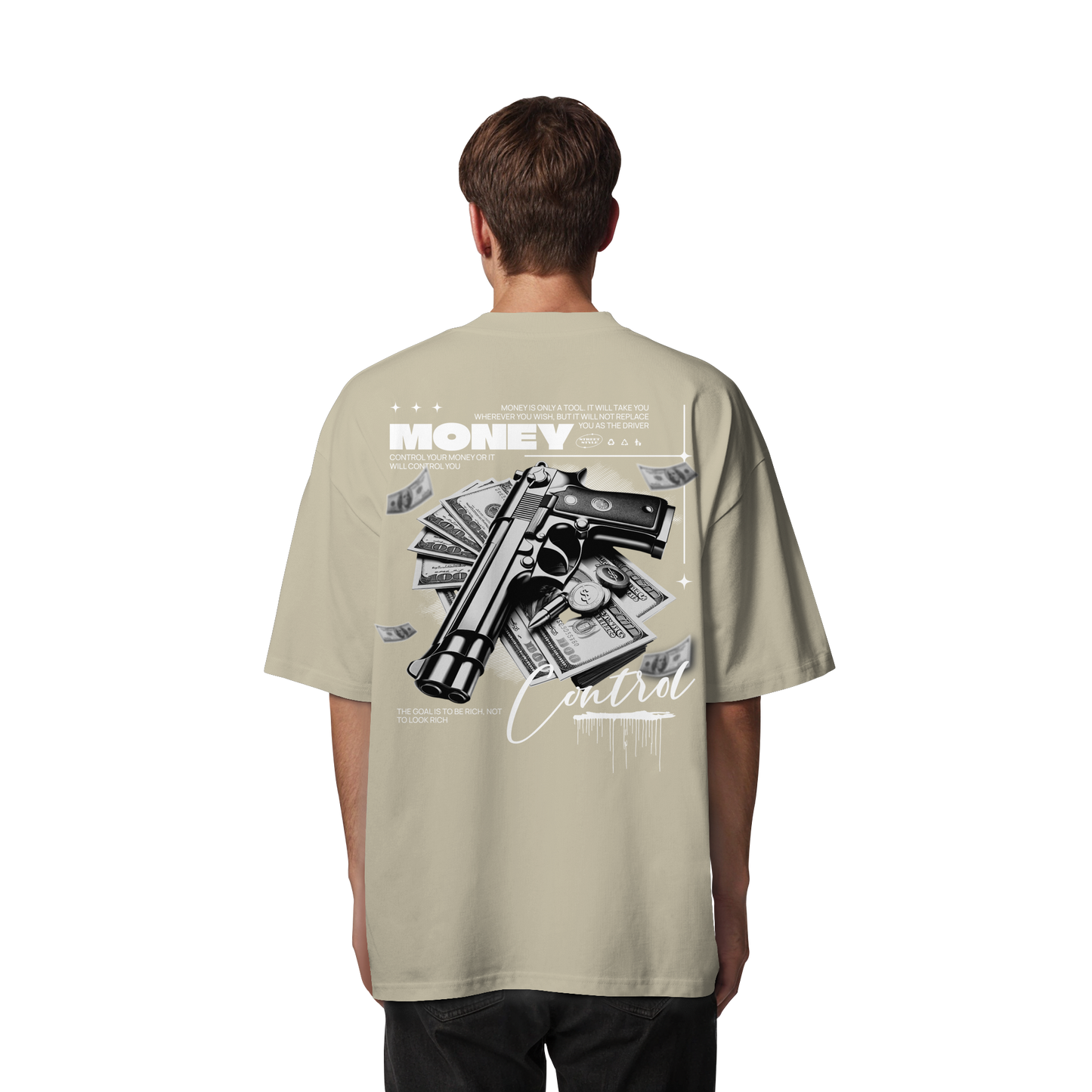 Money - Premium 200g/m² Oversize T-Shirt