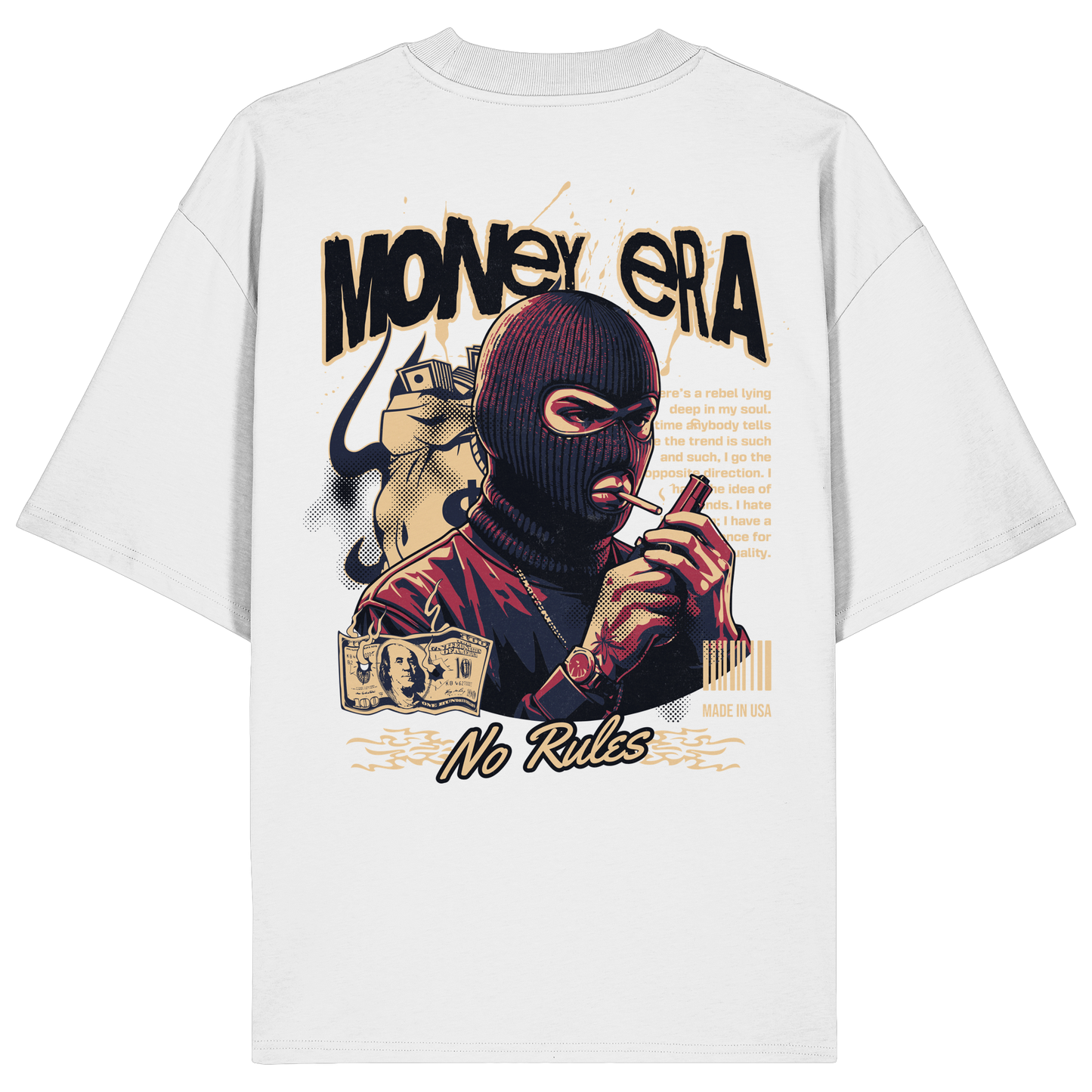 Money - Premium 200g/m² Oversize T-Shirt