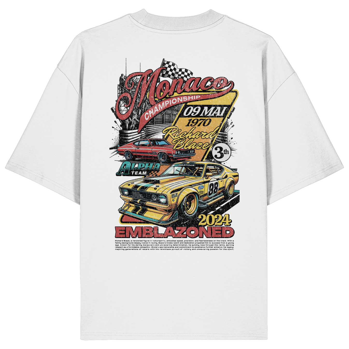 Car - Premium 200g/m² Oversize T-Shirt