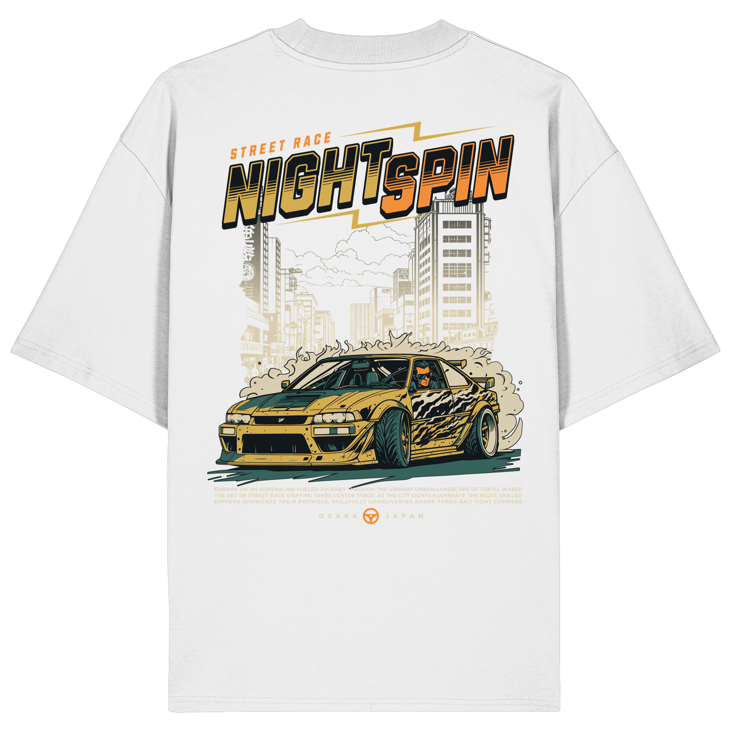 Car - Premium 200g/m² Oversize T-Shirt